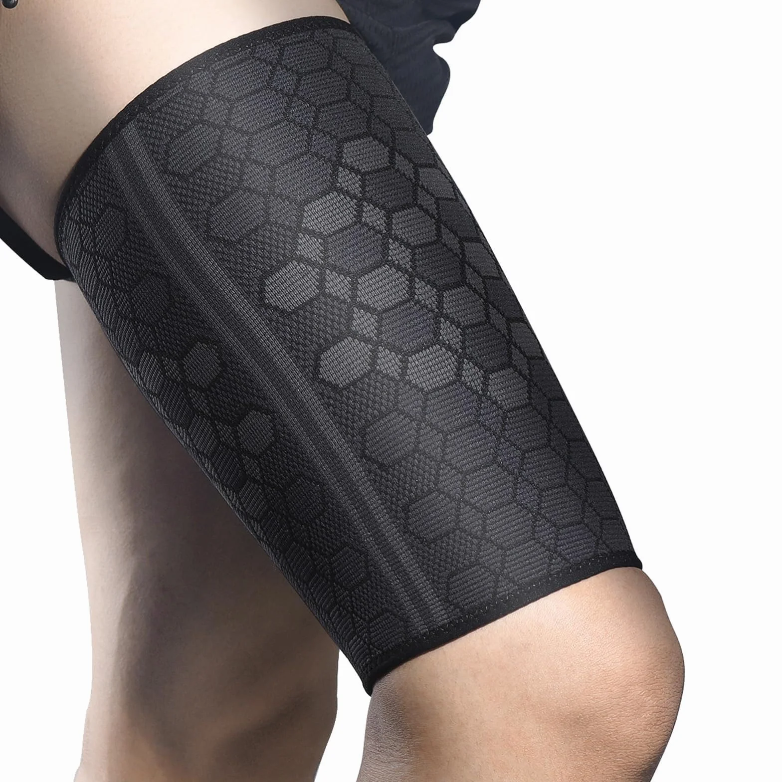 Fascia Elastica Coscia Compressione Recupero Muscolare L 45-53cm Uomo Donna
