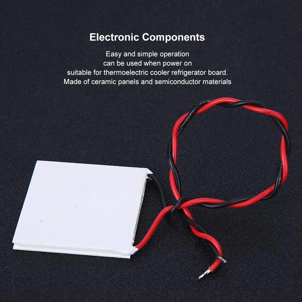 Modulo Termoelettrico Peltier, Dispositivo di Raffreddamento a Semiconduttore, 165W, 12V DC, per Scheda Termoelettrica ad Alta Potenza