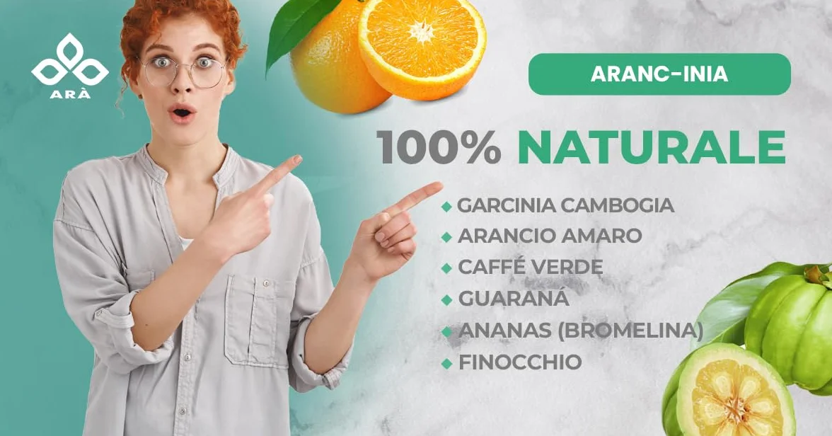 ARÀ Garcinia Cambogia Integratore Alimentare 60 CPR Made in Italy