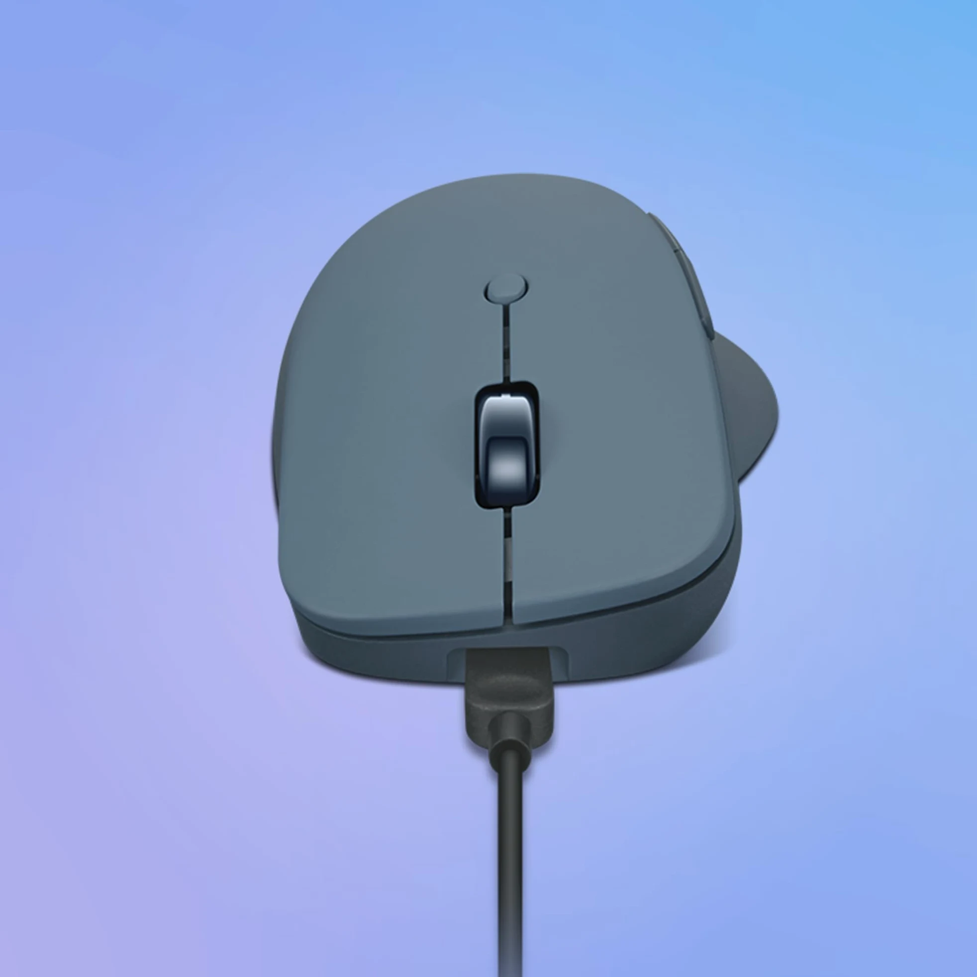 Lenovo Yoga Pro Mouse - Mouse Bluetooth Ricaricabile, Design Ergonomico per Destrimani, DPI Regolabile fino a 4000, Clic Silenziosi, Autonomia fino a 3 Mesi, per PC/Laptop/Windows/macOs - Tidal Teal