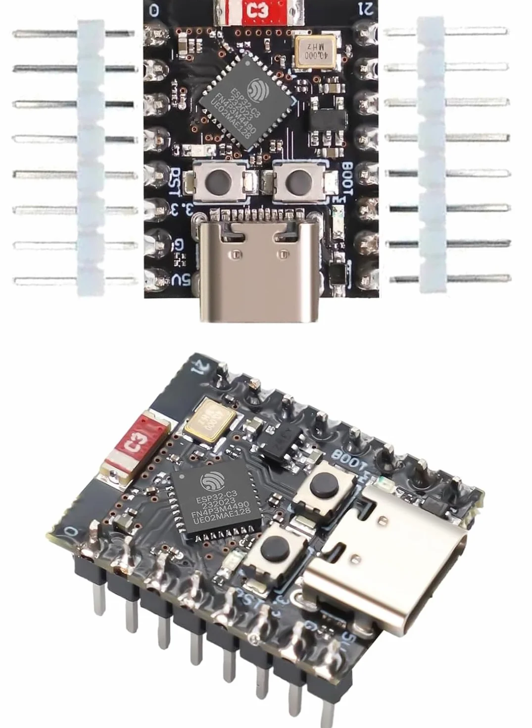 ESP32 ESP32-C3 Scheda di sviluppo Mini ESP32 C3 Supporta WiFi Bluetooth Compatibile con Arduino (3PCS)