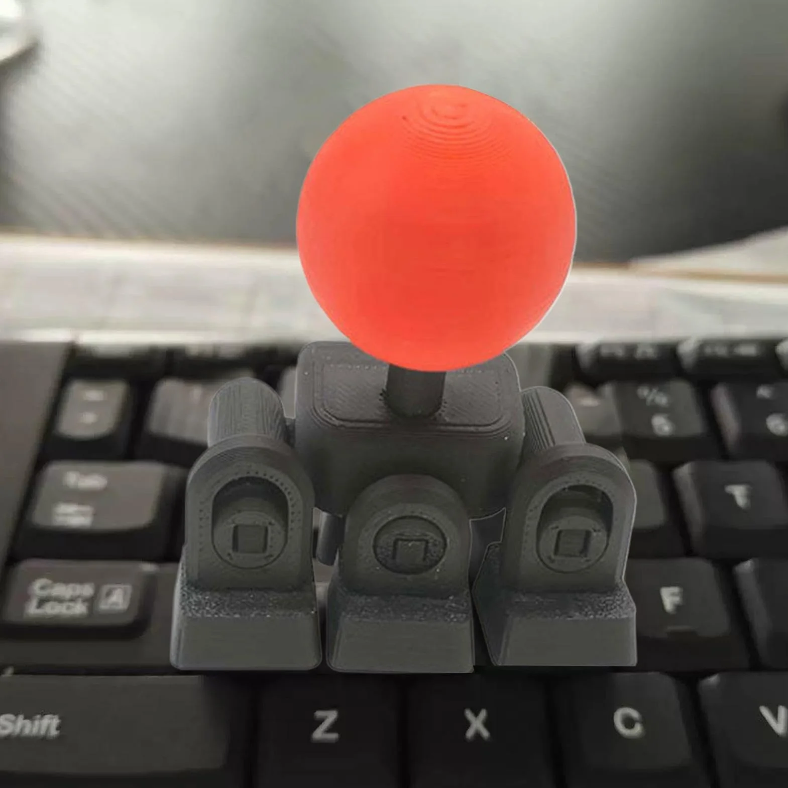 Copritastiera con joystick per tastiera stampato in 3D, Joystick per tastiera con copritasti, Novità stampata in 3D , Attacco per pulsante analogico, Mod tasto direzionale a 4 vie per meccanica