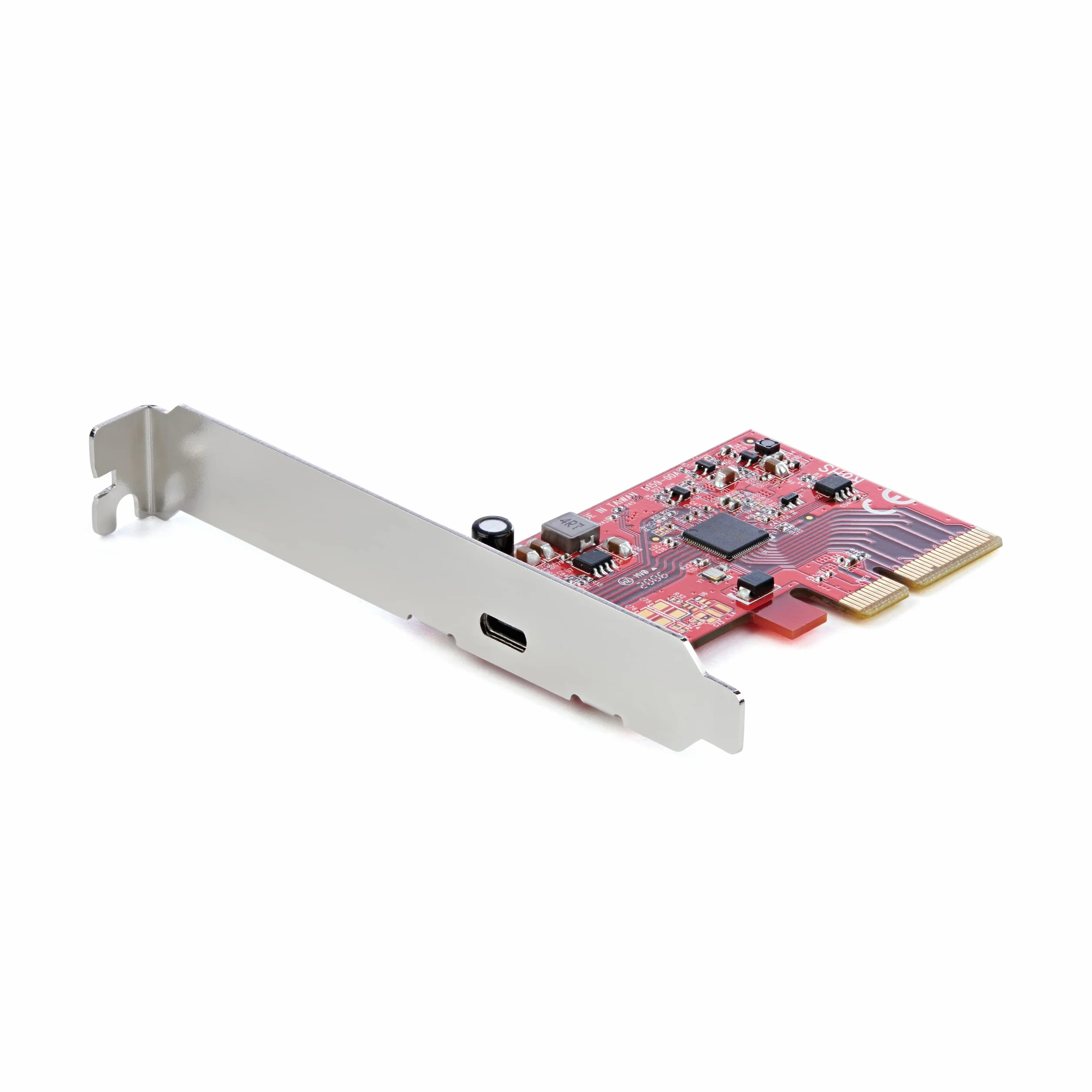 StarTech.com Scheda PCIe USB 3.2 Gen 2x2 a 1 porta, USB-C 20Gbps PCI Express 3.0 x4- Host Controller Card, USB Type-C PCIe Add-On Adapter Card, Scheda di espansione, Windows & Linux (PEXUSB321C)