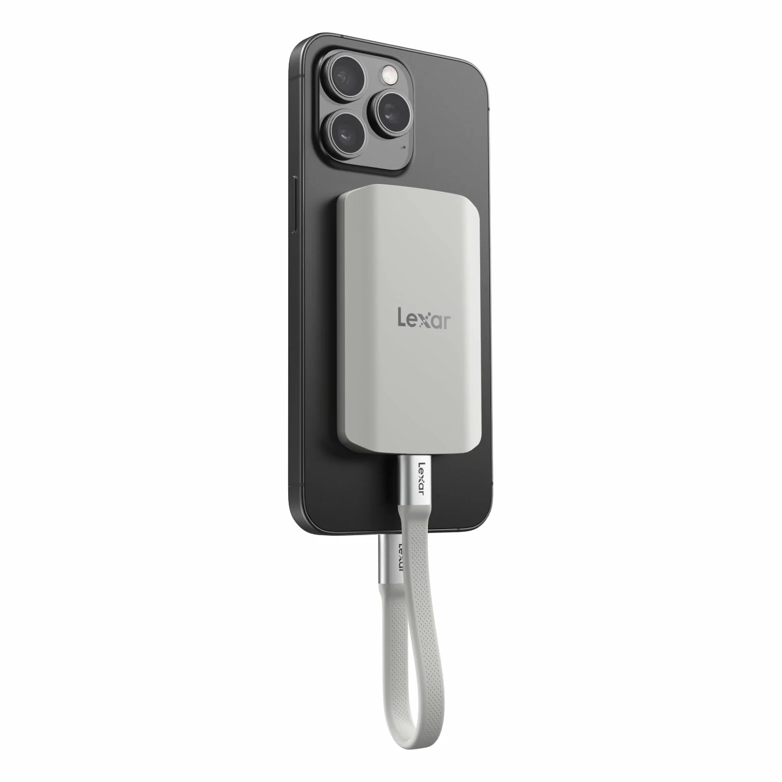 Lexar ES5 Portatile SSD 1TB, USB 3.2 Gen2x2 fino a 2000 MB/s in Lettura e Scrittura, IP65 Protezione,Magsafe Phone SSD,Supporto per Apple ProRes 4K (iPhone 15/16 Pro) e Galaxy S25 8K