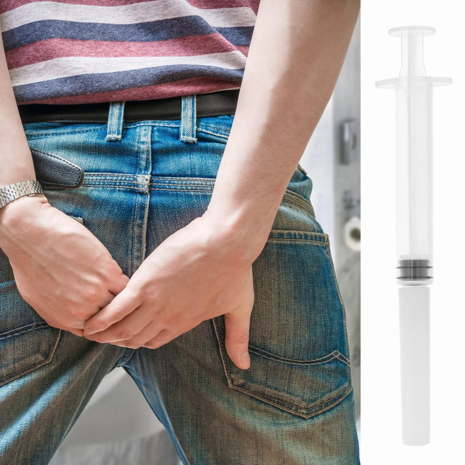 SUPVOX Strumento Sanitario per Somministrazione Farmaci 3G Trasparente Uso Nasale 12 Pollici