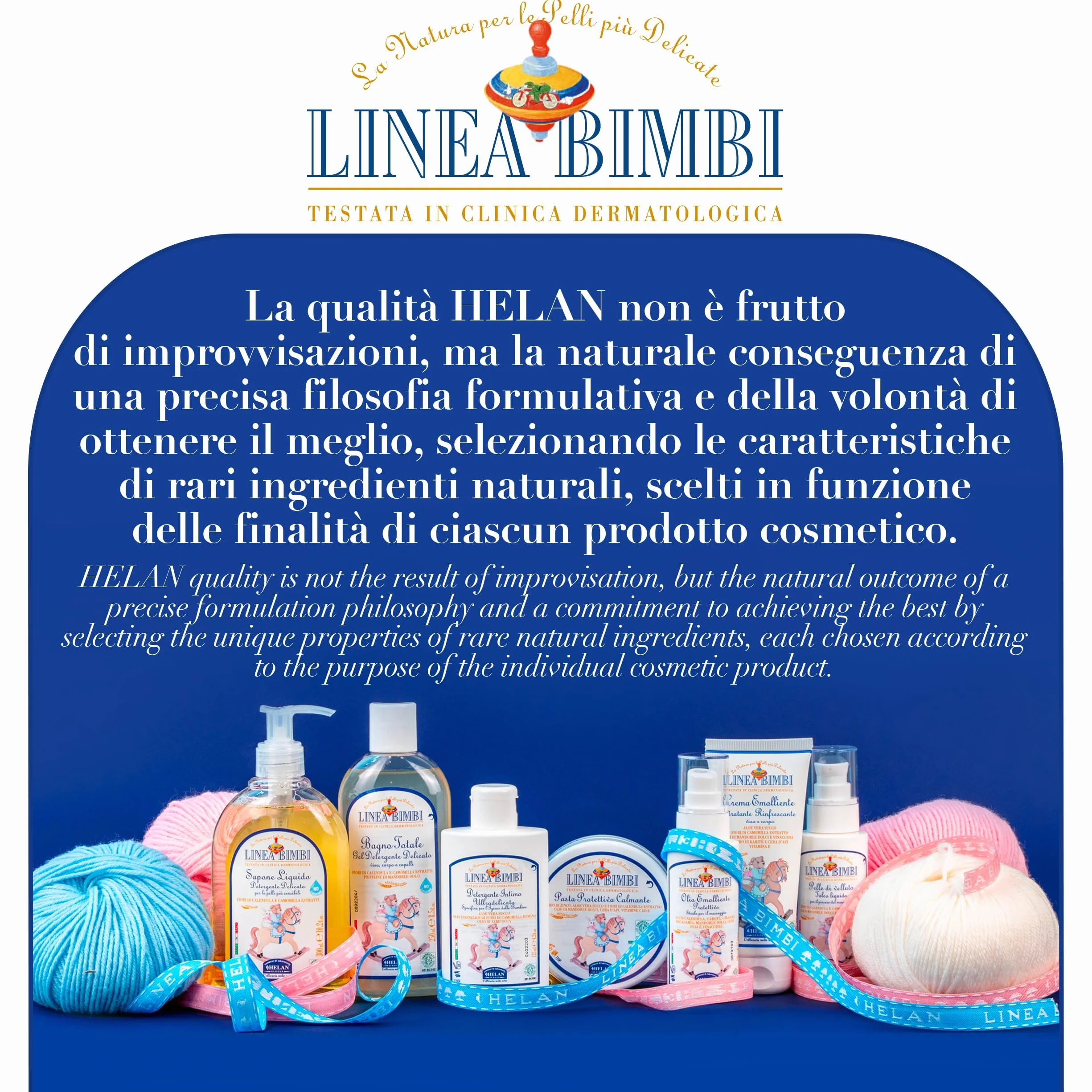 Helan Linea Bimbi Bio Detergente Intimo Delicato 125ml - Aloe Vera e Olio di Albicocca - Made in Italy