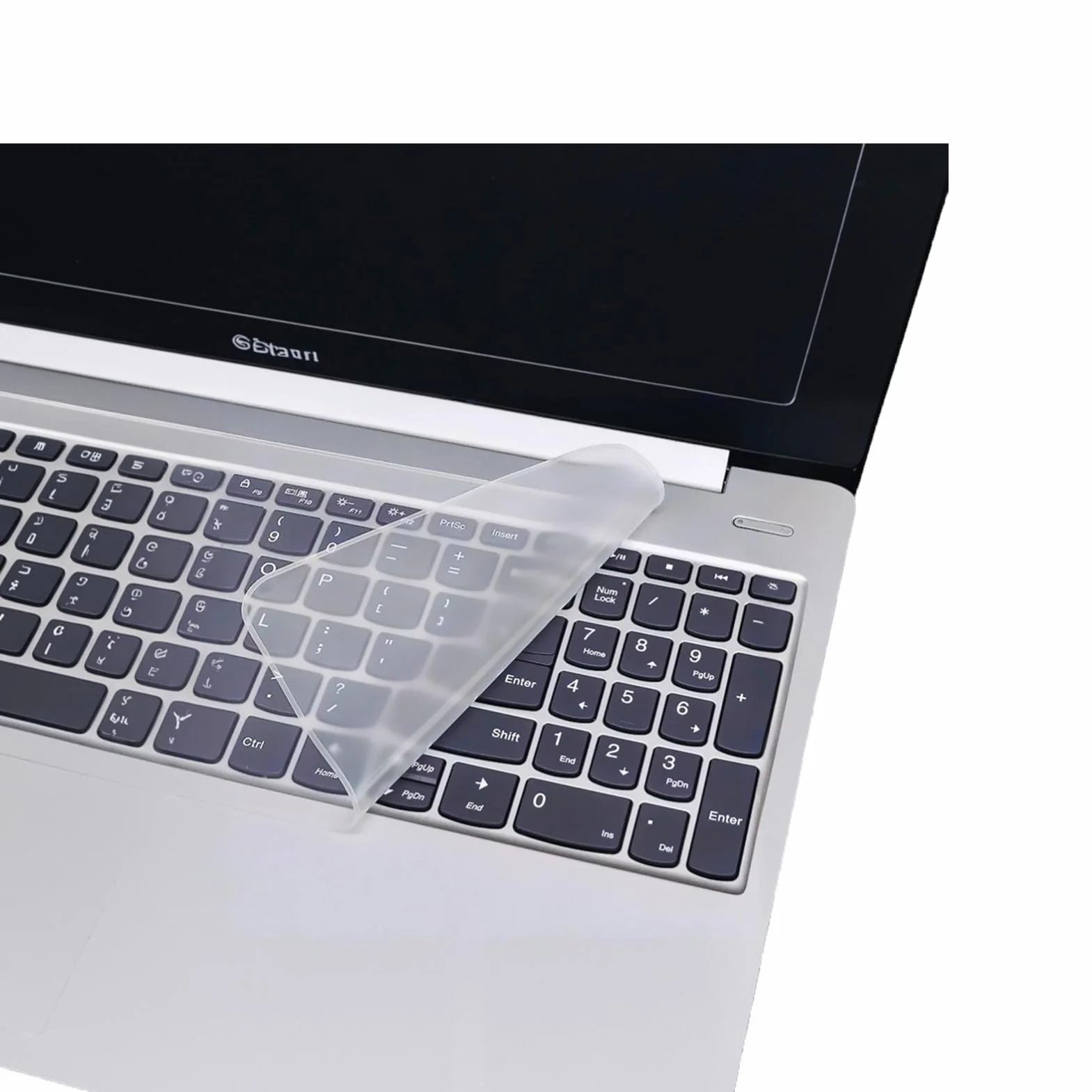 2 Pezzi 365 * 135mm Copritastiera Pc Pellicola Protettiva, Copritastiera Pc Portatile 15–17 Pollici, Protezione Tastiera Notebook Lavabile, Resistente Agli Schizzi, Riutilizzabile, Trasparente