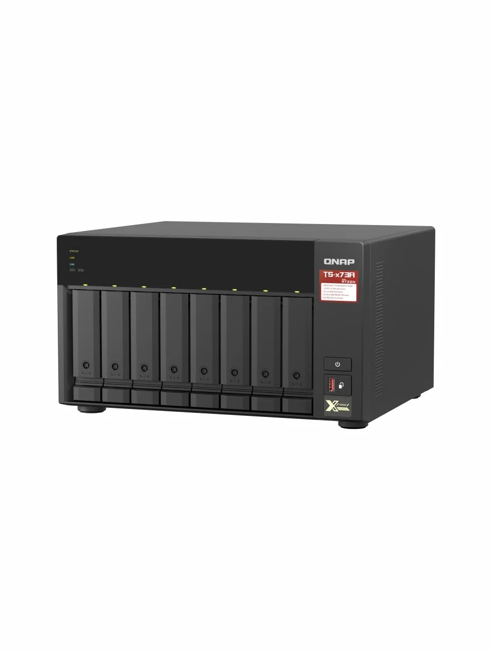 QNAP TS-873A-8G NAS Server 8-Bay Tower Ethernet V1500B