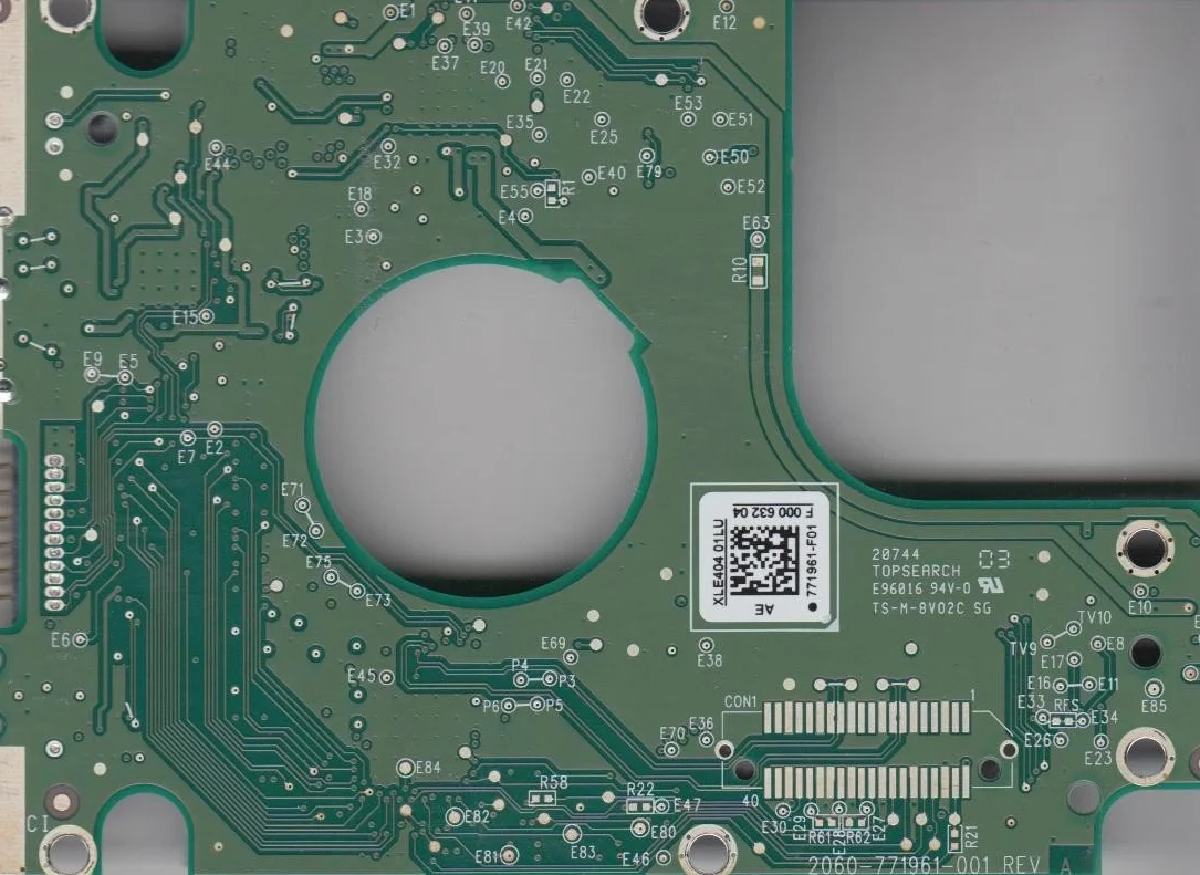 WD10JMVW-11AJGS0, 771961-F01 AE, WD USB 2.5 PCB Circuito