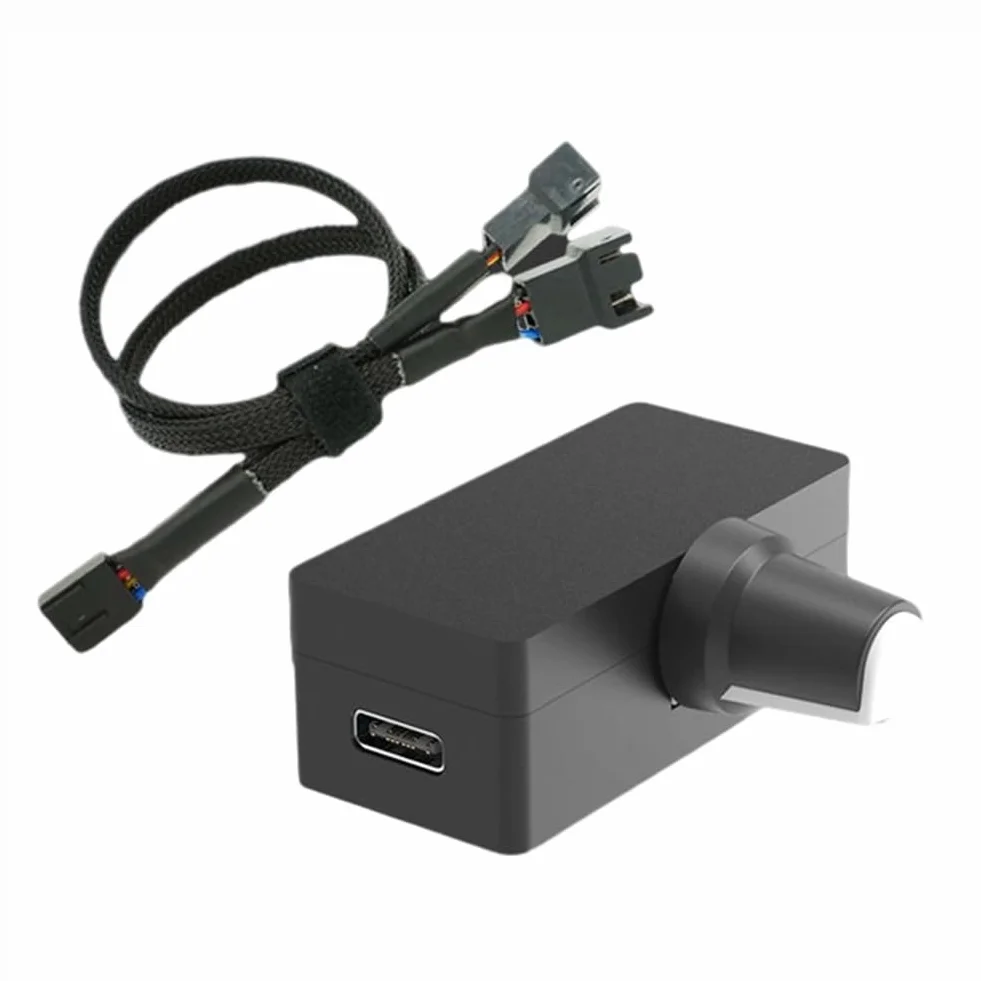 Regolatore di velocità PWM A 4 Pin, USB Type-C, Raffreddamento Ad Acqua Fai da Te