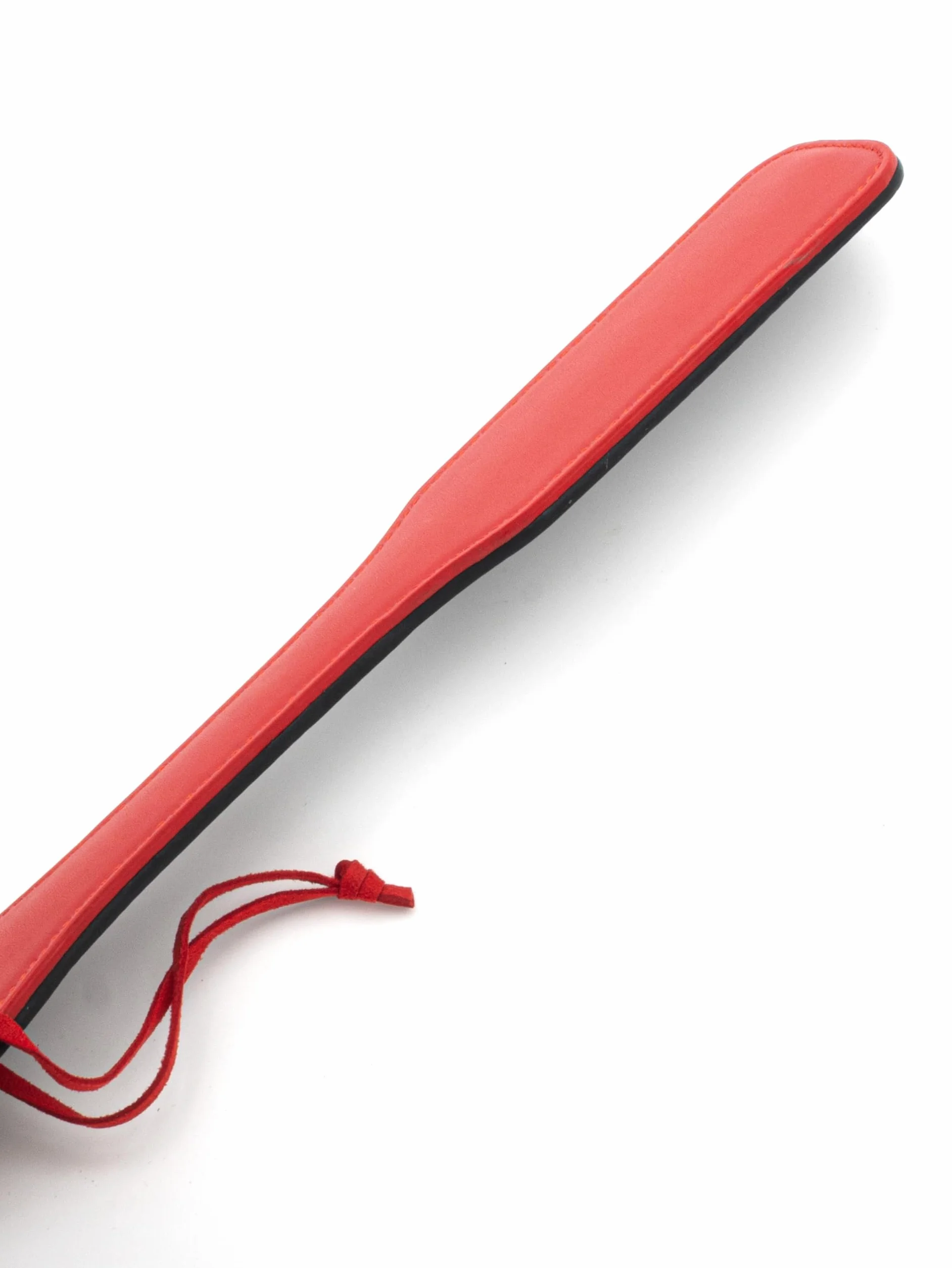 BONDAGERIE® Pàlettà rìgida bicolor Nero e Rosso ecopelle