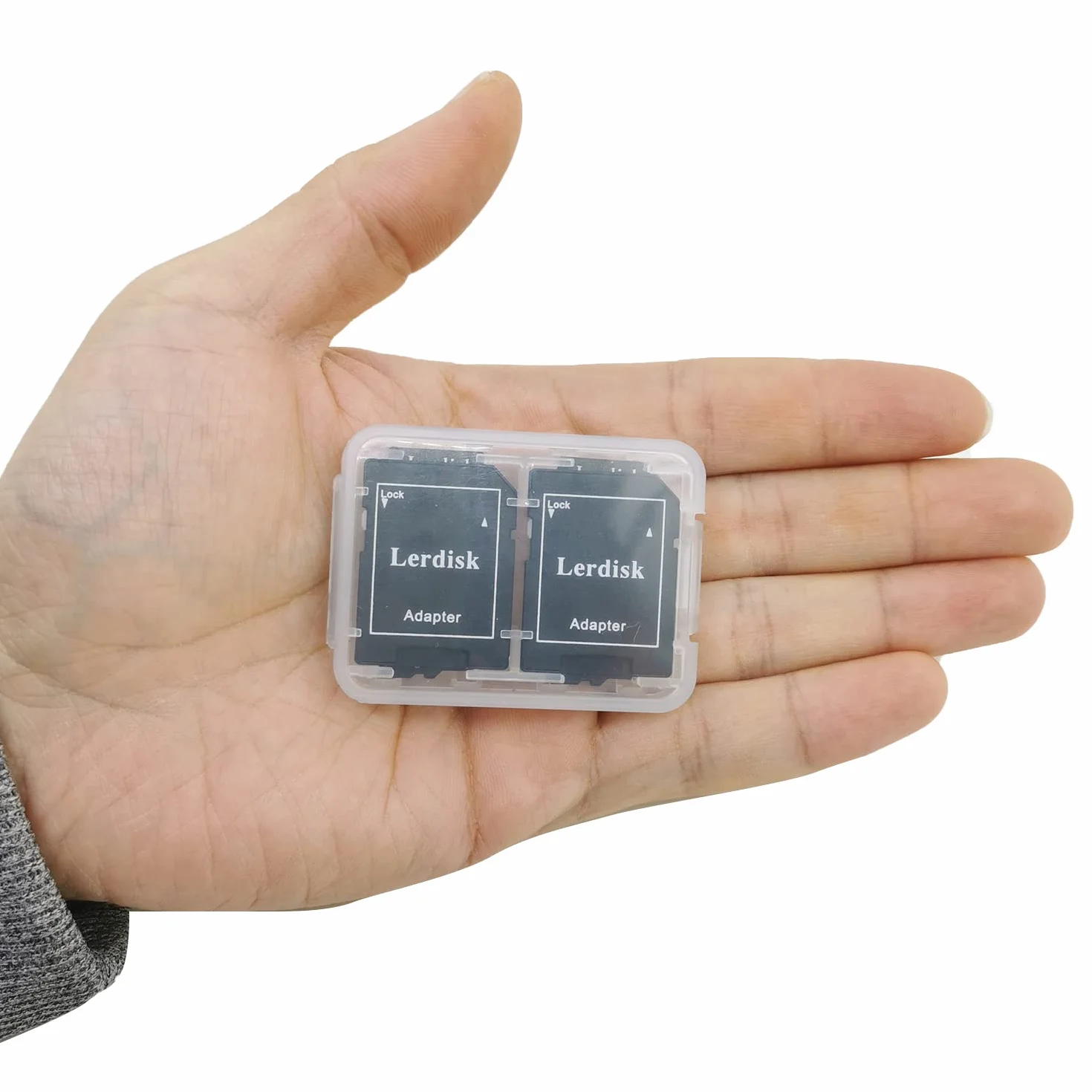 Factory Wholesale - Scheda micro SD da 1 GB, confezione da 6 pollici, microSD sfusa con adattatore SD prodotto da licenza autorizzata (1 GBX6)