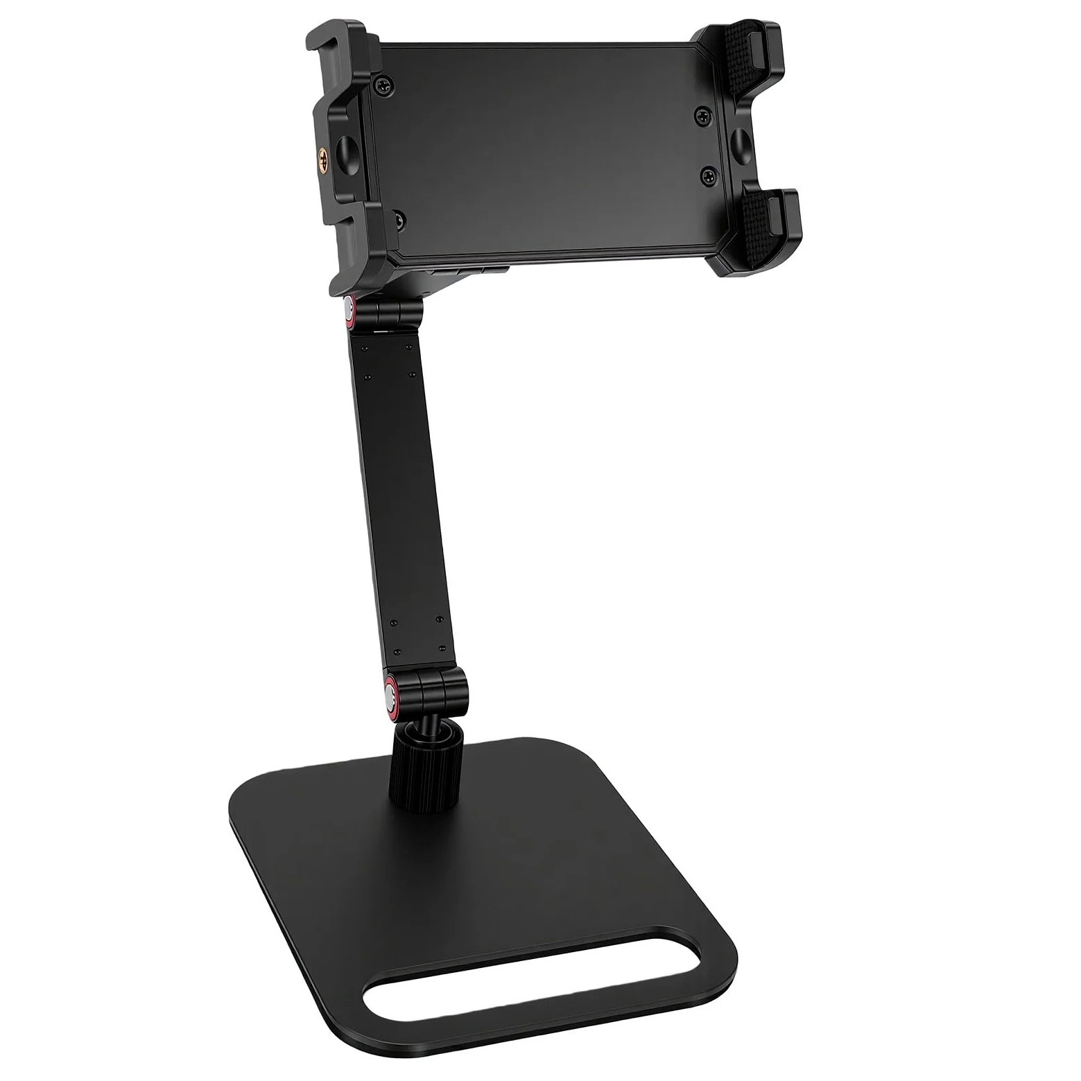 Annadue Supporto Regolabile per Monitor, Morsetto Rotazione 360 Gradi | Supporto da tavolo in lega di alluminio per monitor portatile, supporto per tablet con base antiscivolo