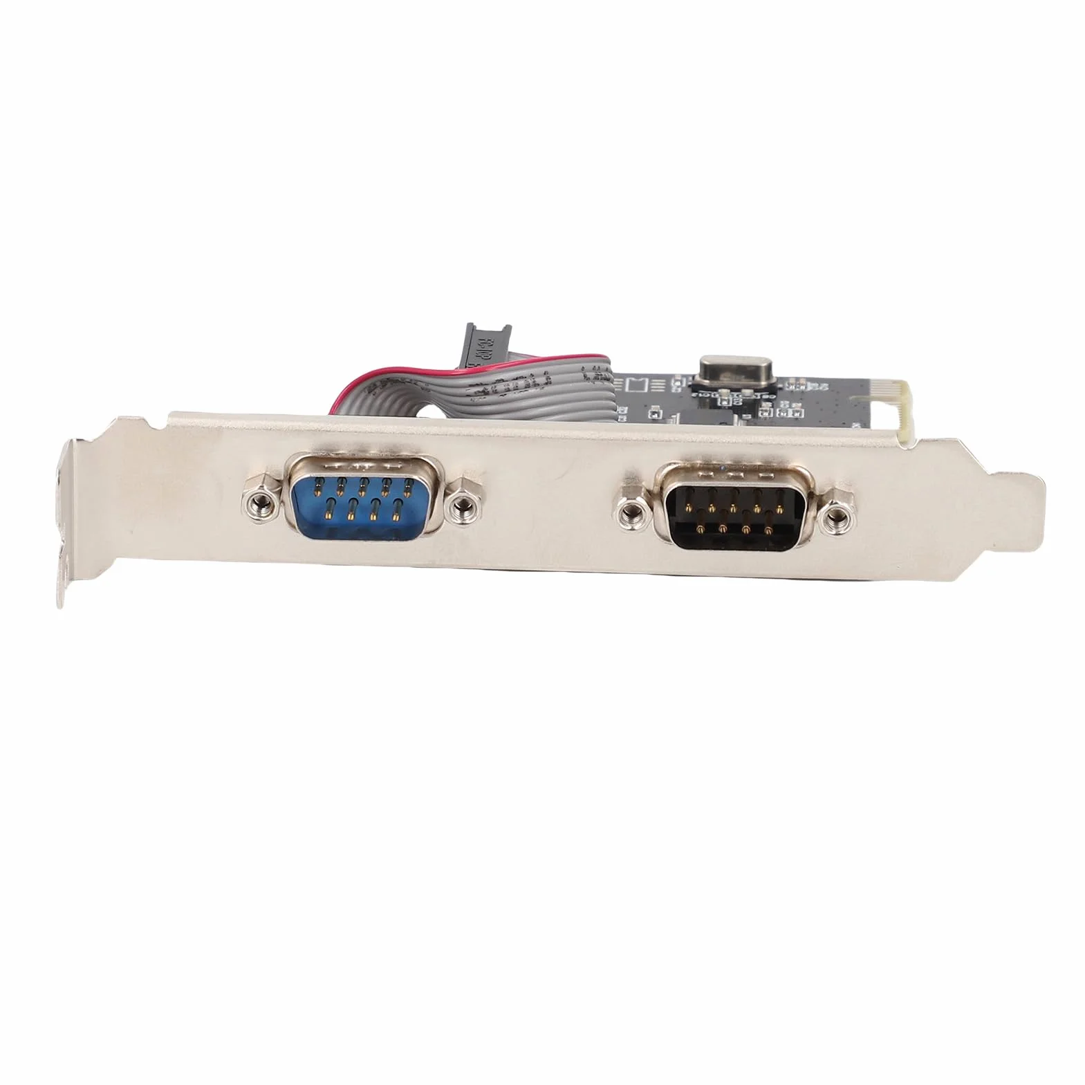 VBESTLIFE Scheda Combinata Parallela Seriale PCI con Duali Porte Seriali 232, Scheda Adattatore Combinato PCI, Controller della Scheda di Espansione PCI, Scheda PCI a Stampante