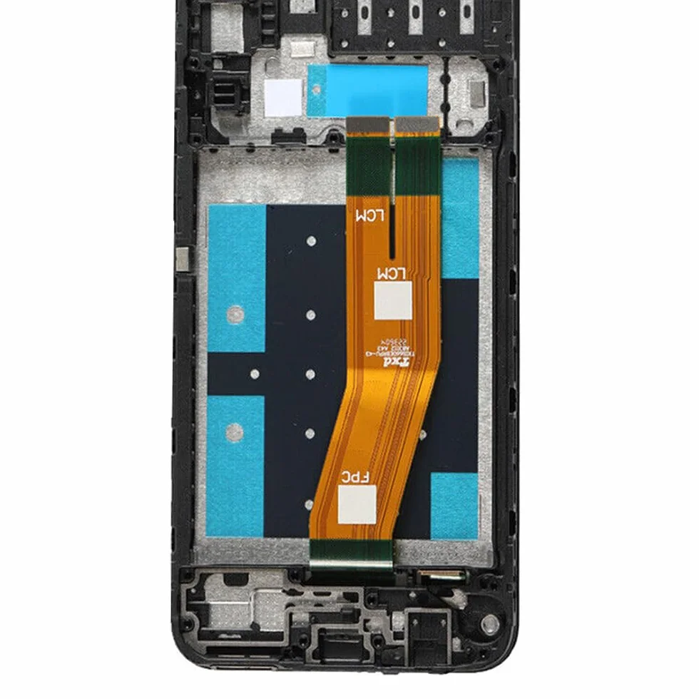 It'Go Display per Samsung A14 4G A145R LCD Schermo di Ricambio Touch Screen con Strumento Nero con Telaio di Alta Qualità