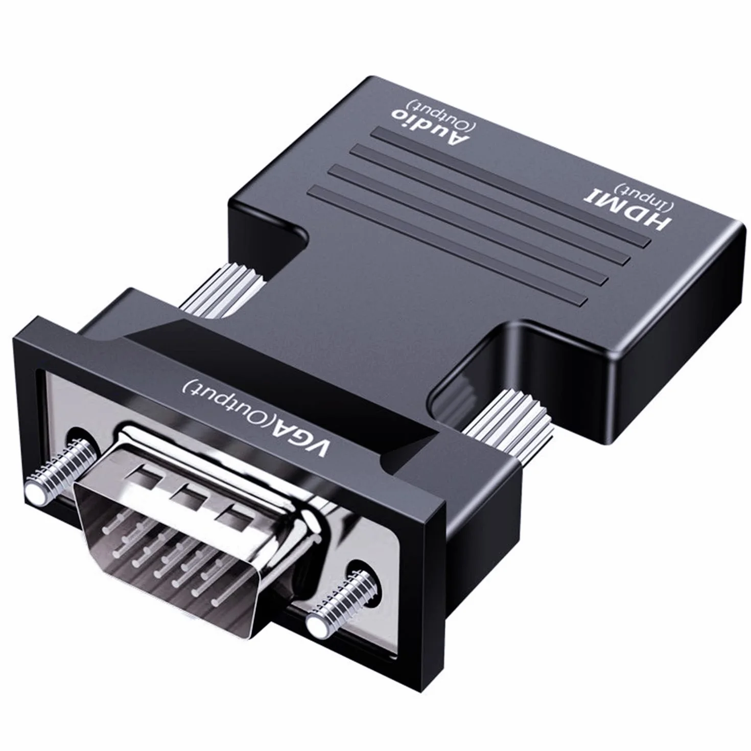 Adattatore HDMI a VGA Con Cavo Audio da 3,5 Mm, SZJUNXIAO1080P 60Hz Convertitore hdmi Femmina a vga Maschio Compatibile Con Computer Portatile per Monitor Proiettore TV