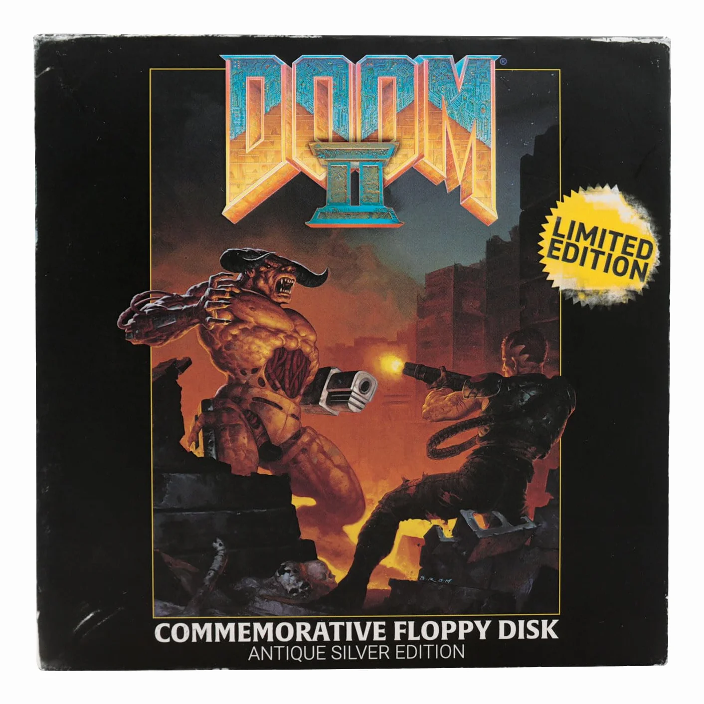 FaNaTtik Doom II - Floppy Disk in metallo, edizione limitata
