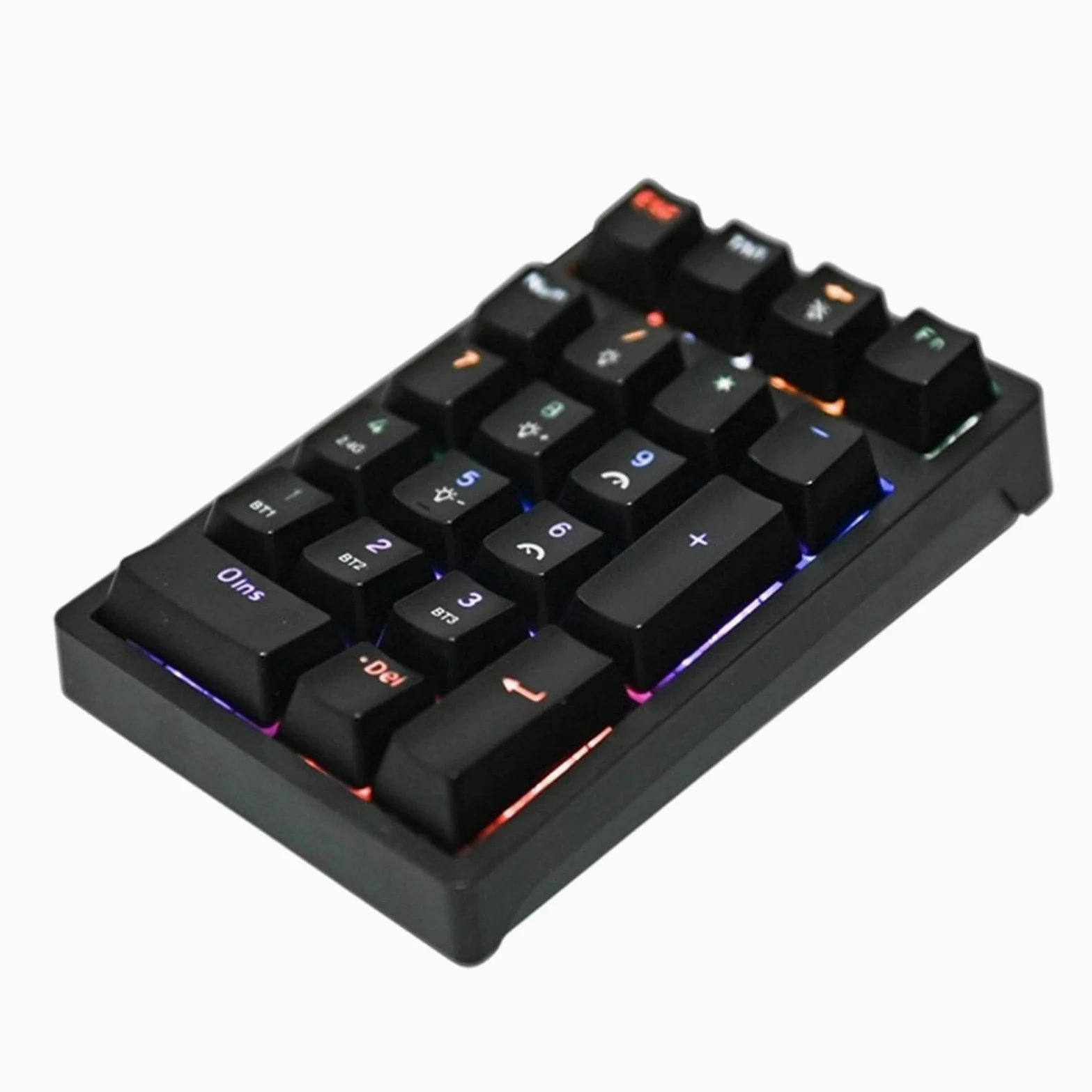 Tastierino Numerico Mini Tastiera Meccanica USB | Tastierino Numerico Senza Fili Con 21 Tasti Meccanici per Laptop, Desktop, Computer e