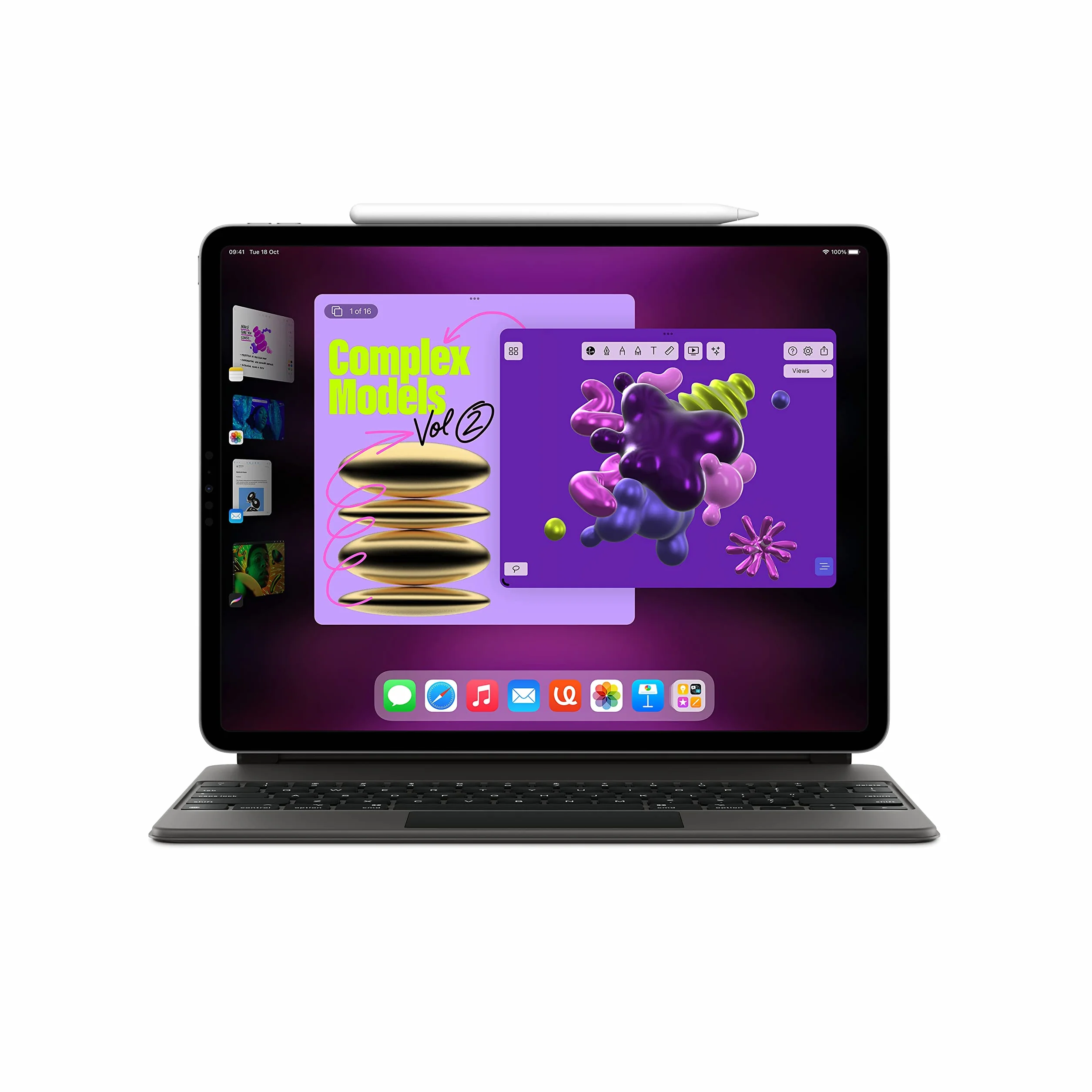Apple iPad Pro 11" 2022 Wi-Fi + Cellular 128GB Argento 4ª generazione Ricondizionato