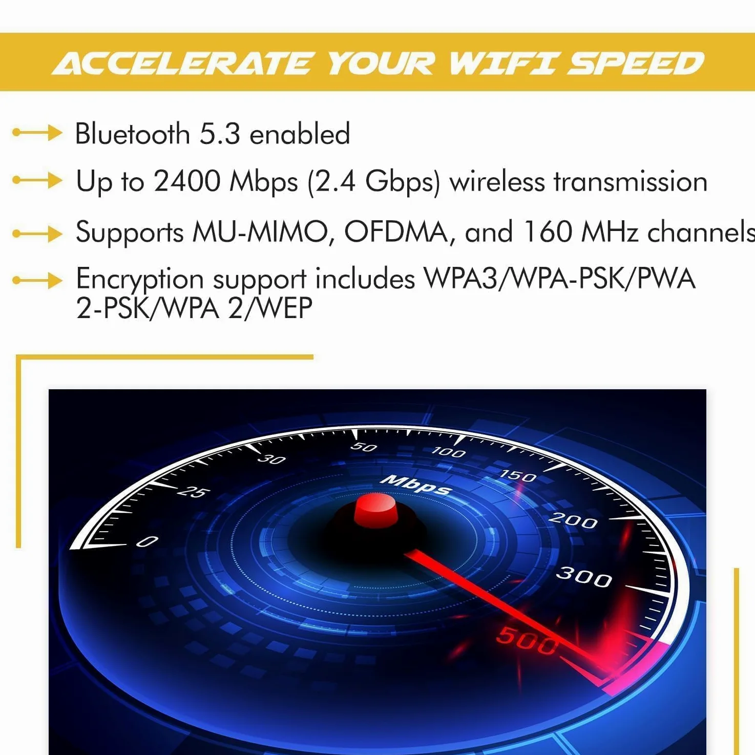 AX1675x Killer Series Upgraded WiFi 6E Adapter | Gaming WiFi Adapter | M.2 Wifi Card | 2.4 Gbps WiFi for PC | Supports Bluetooth 5.3 & Intel, AMD with Windows 10+, Linux (AX1675x)