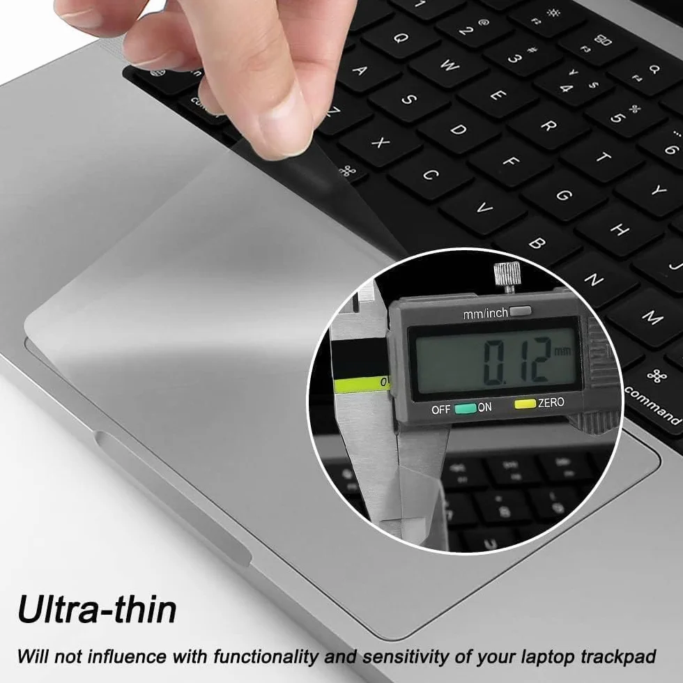 Confezione da 2 pellicole protettive opache per MacBook Pro 2024 da 14 pollici, chip M4 A3112, A3185, A3401, satinate, antigraffio, antipolvere, per tastiera touch pad (per pro 14 pollici)
