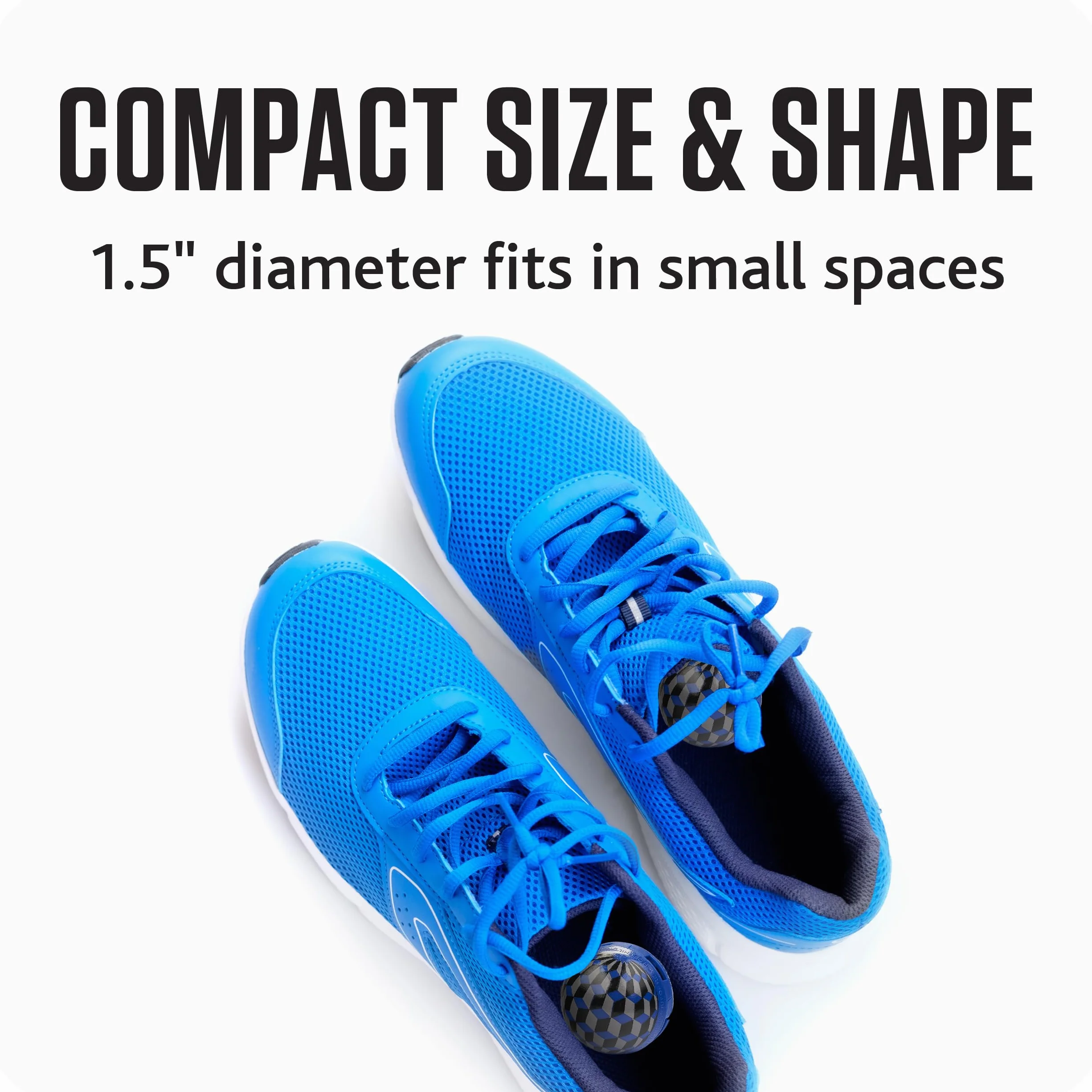 Sneaker Balls Deodorante Scarpe Eliminatore Odori 90 Giorni Diametro 3,8 cm Blu