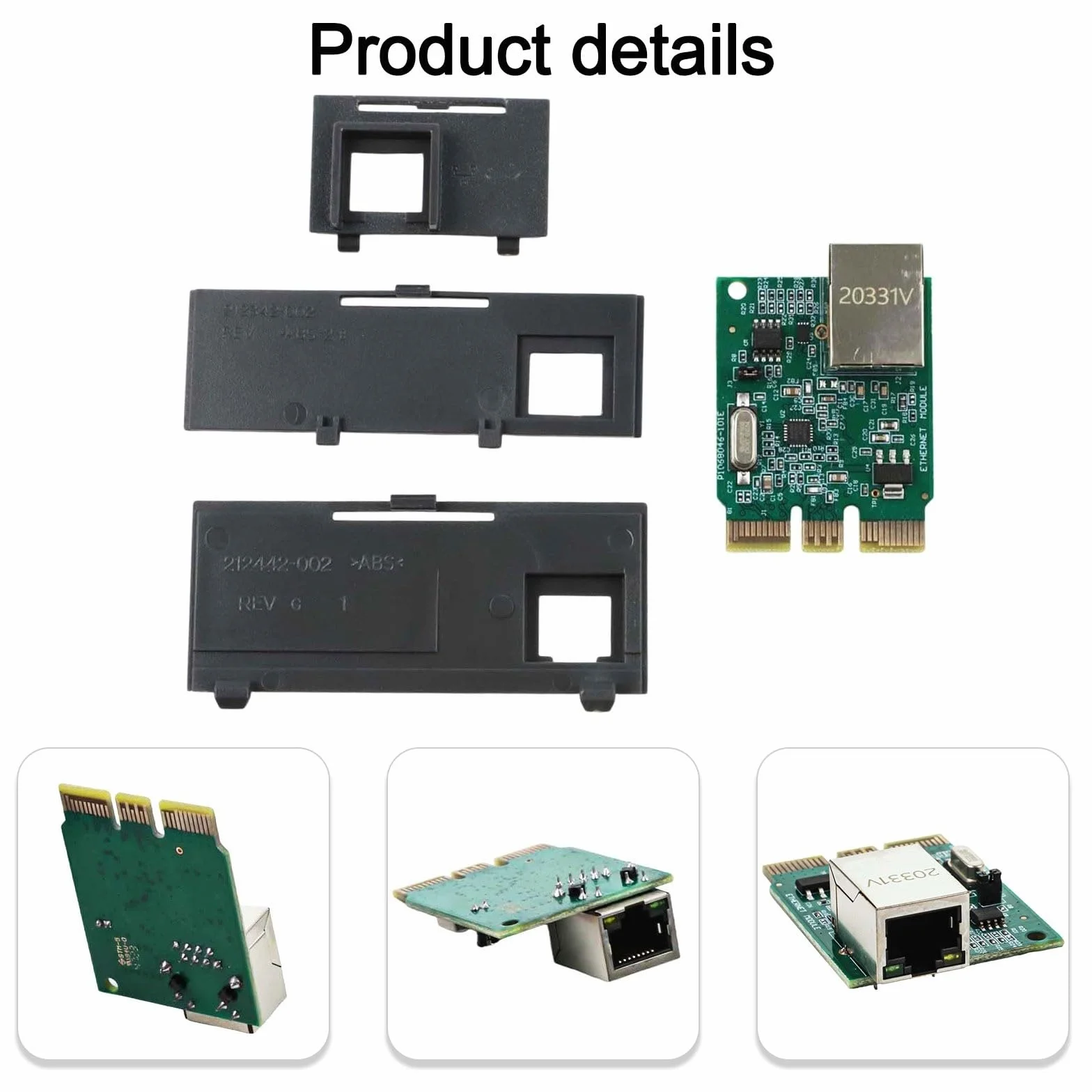 Scheda di rete cablata per Zebra ZD410/ZD420C/D/T modulo di aggiornamento Ethernet P1080383442