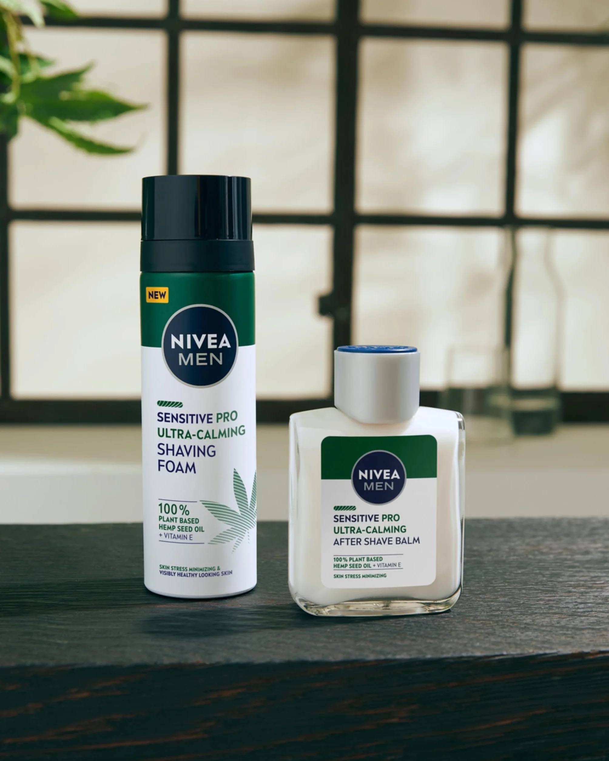 NIVEA MEN Sensitive Pro Balsamo Dopobarba Ultra-Calming 100 ml, After Shave Uomo con Olio di Semi di Canapa e Vitamina E