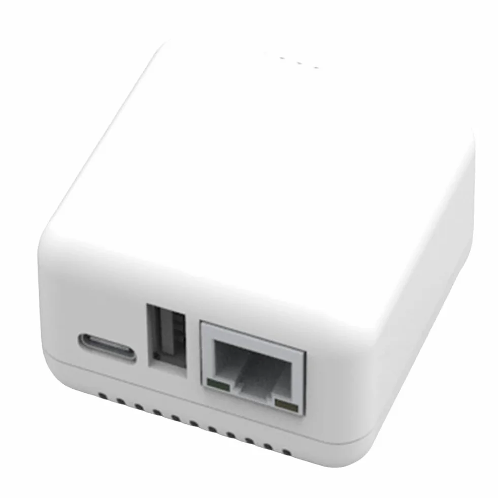 NP330 Network USB 2.0 Server Stampa USB2.0 Mini Server Printer Server 100MBPS RJ45 Connessione per Telefoni Androids 1pcs Plug UE
