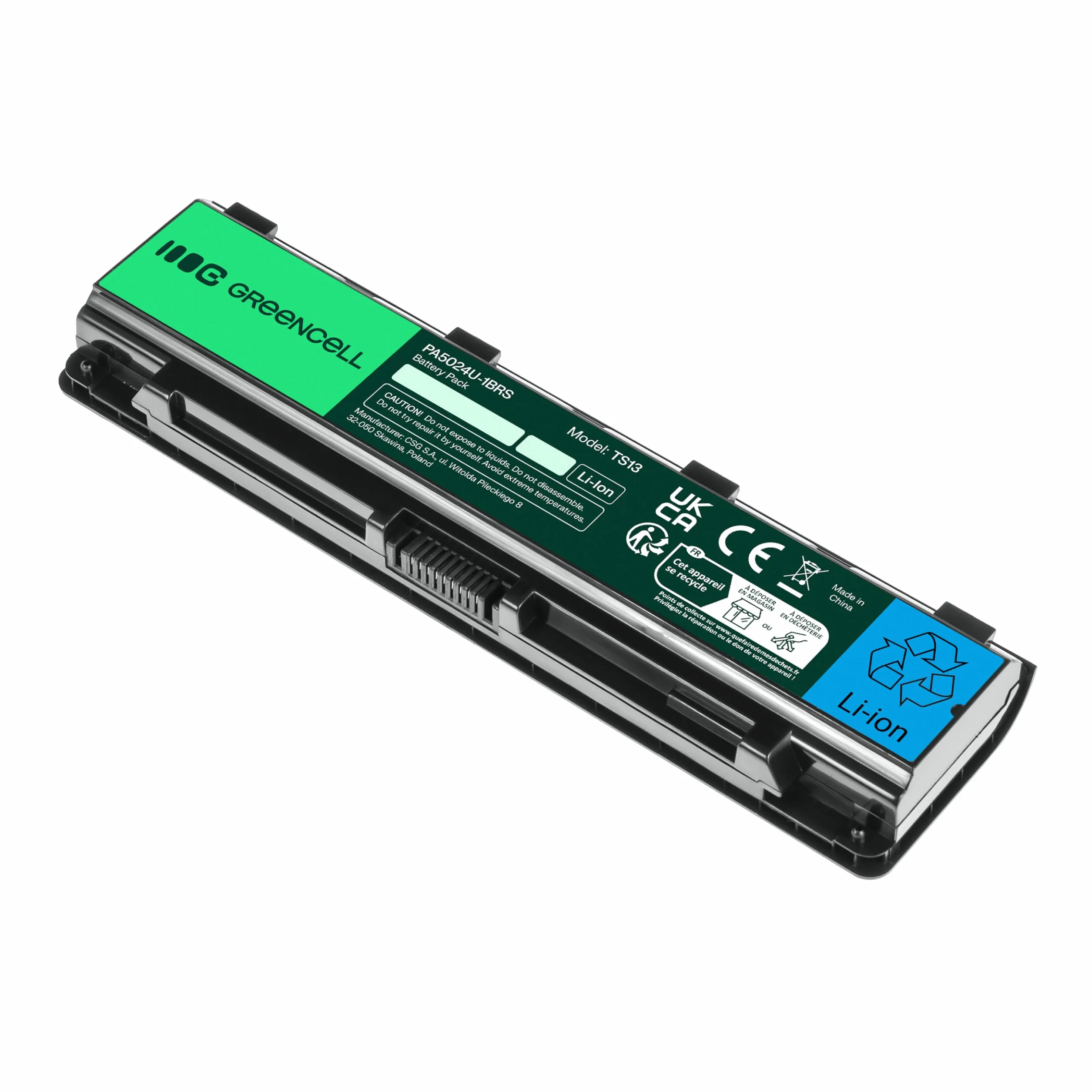 Green Cell Batteria Toshiba PA5024U-1BRS PABAS259 PABAS260 per Portatile Toshiba Satellite C850 C850D C855 C870 L850 L870 C855D C875 L850D L875 P875 C850-12R C850-178 C855-128 C855-12J