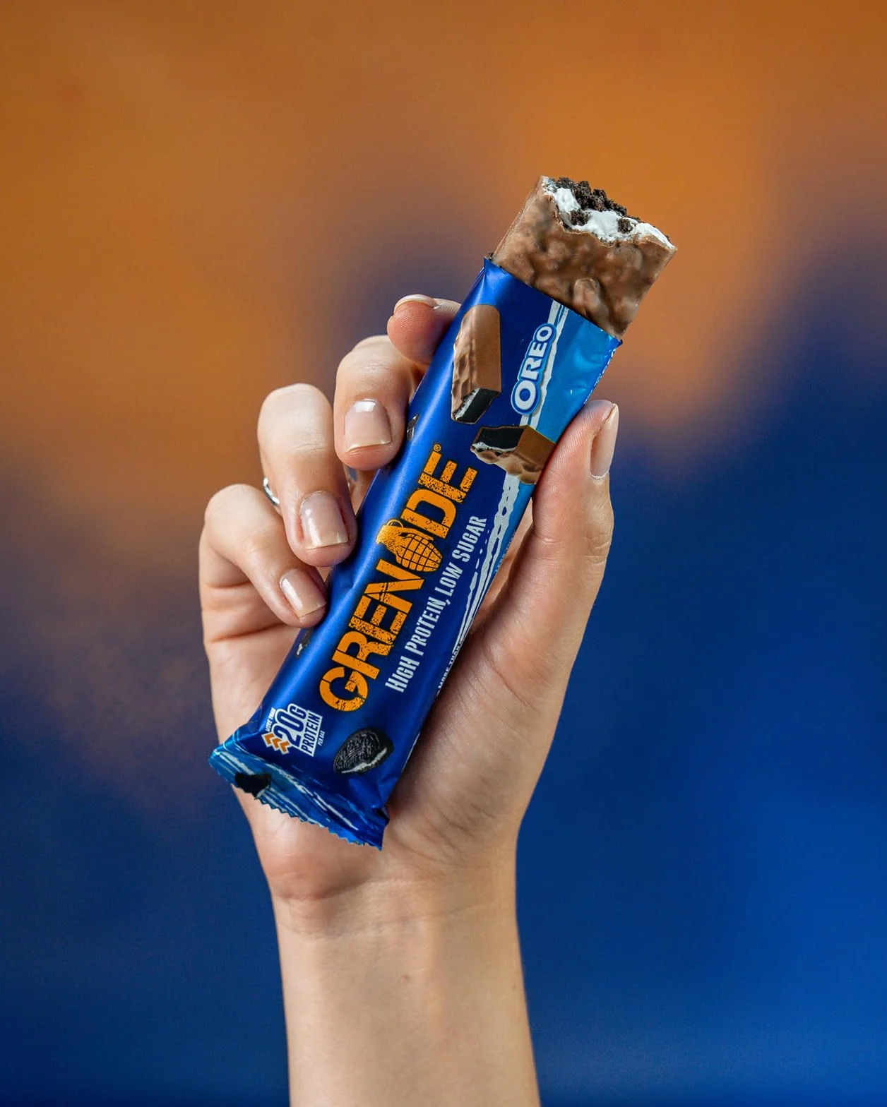Grenade Barretta Proteica a Basso contenuto di Zuccheri OREO 12 x 60 g