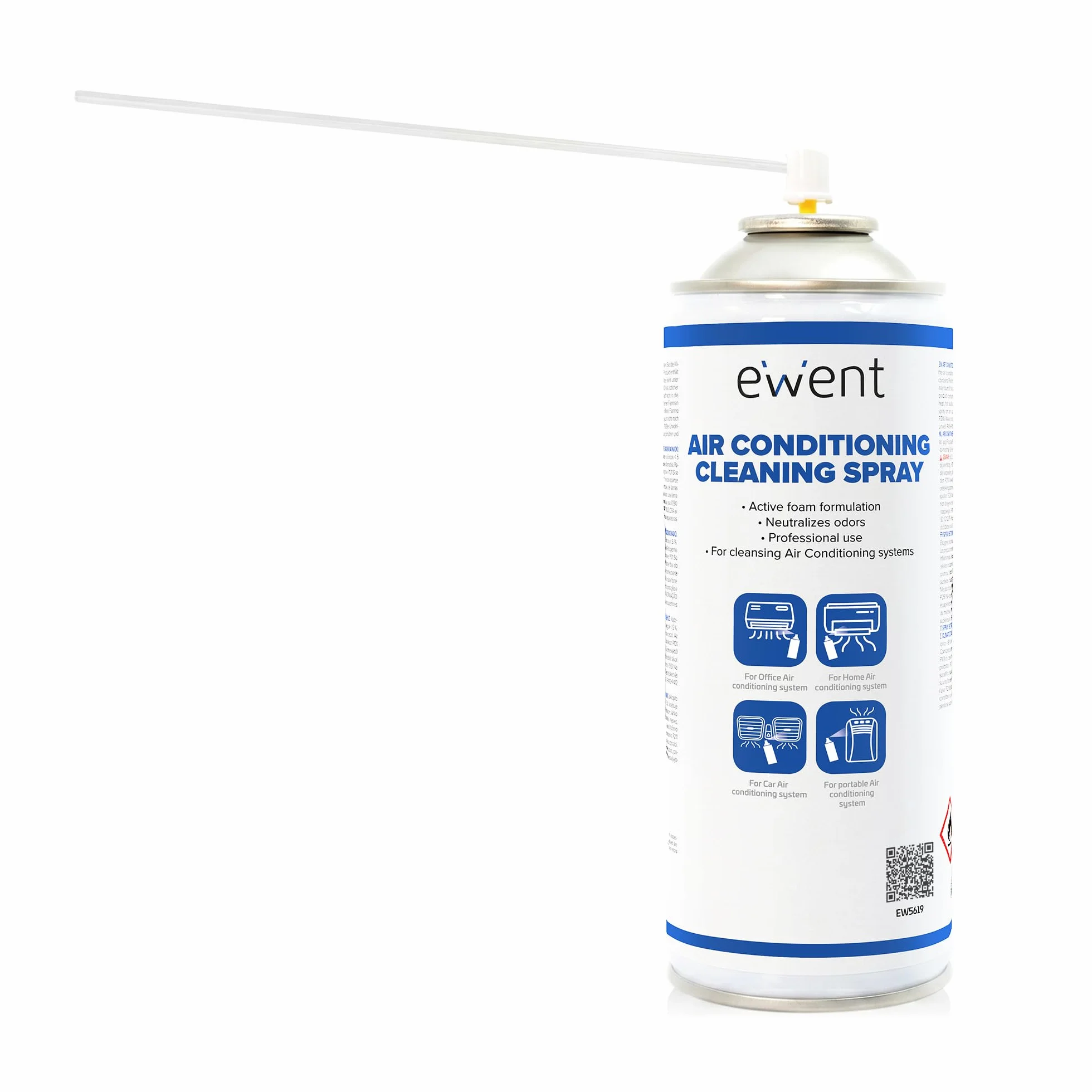 Ewent EW5619 Spray Igienizzante detergente aria condizionata 400ml