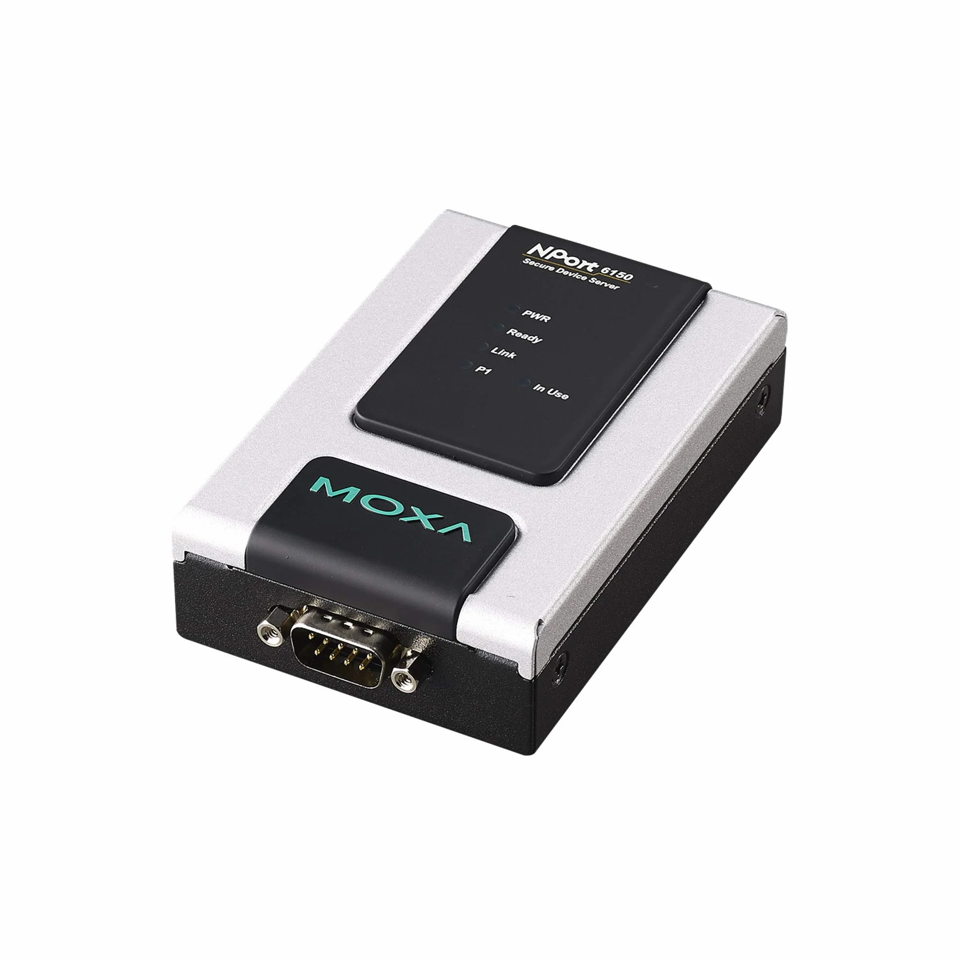 Moxa NPort 6150-1 Port RS-232/422/485 Secure Device Server, 12-48 V, w/Adapter