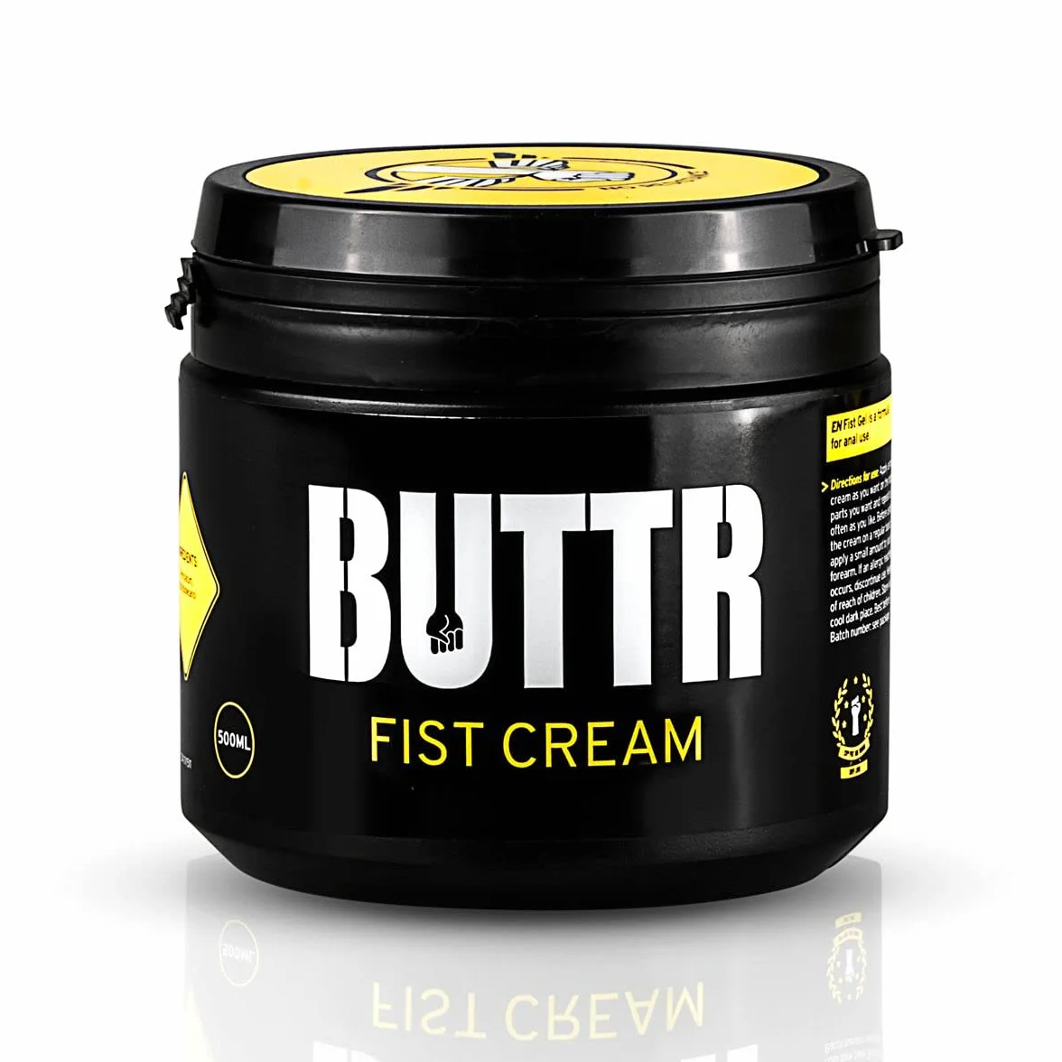 BUTTR Fisting Cream 500 ml Lubrificante silicone penetrazione dura Senza profumo