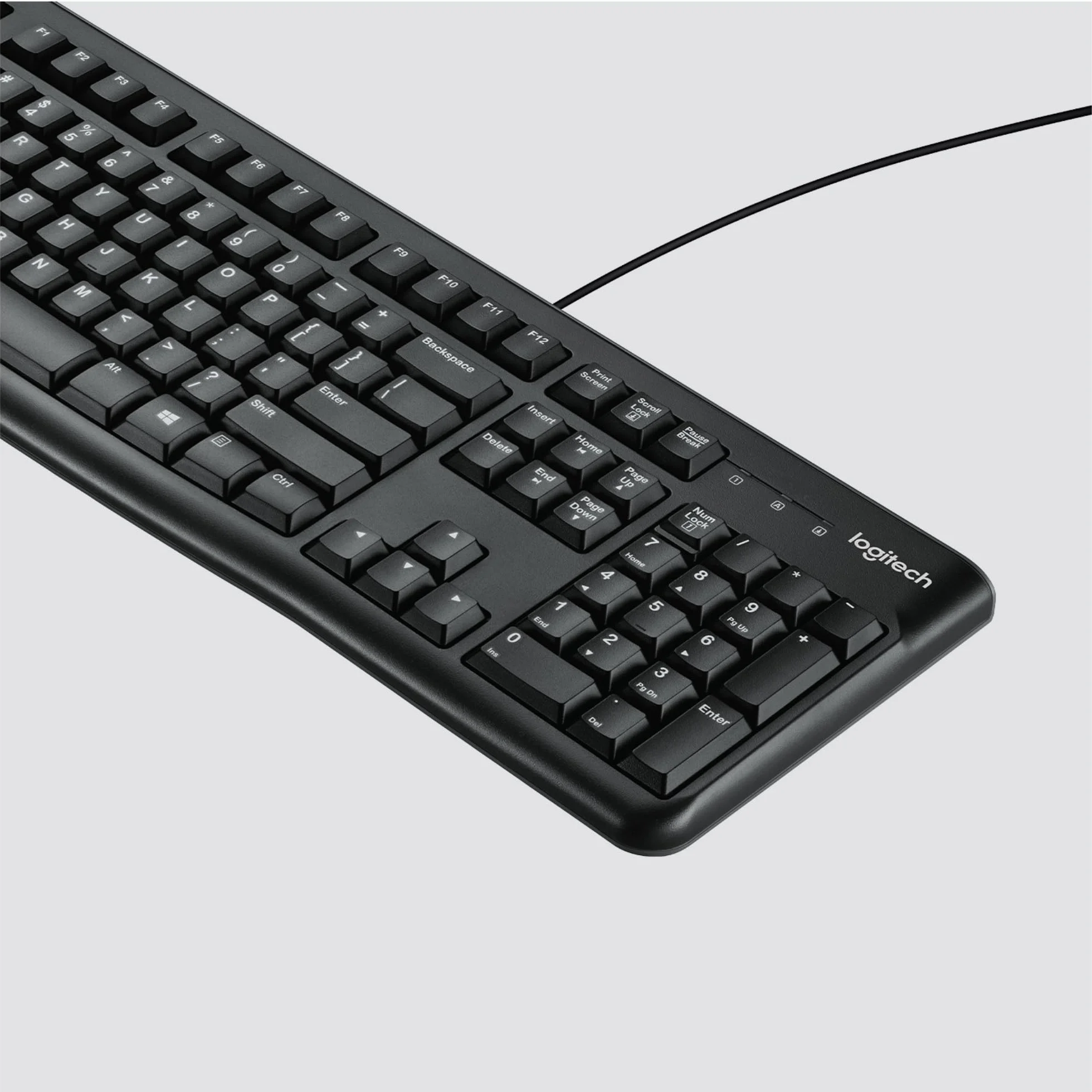 Logitech MK120 con cavo tastiera e mouse for Windows - CH ‎QWERTZ