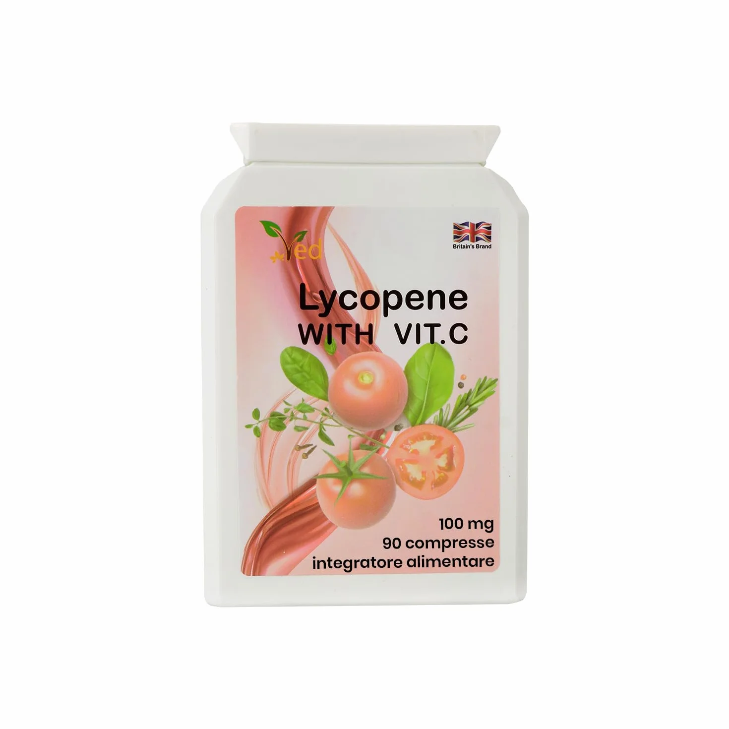 Integratore di licopene 100 mg 90 compresse confezione da 2