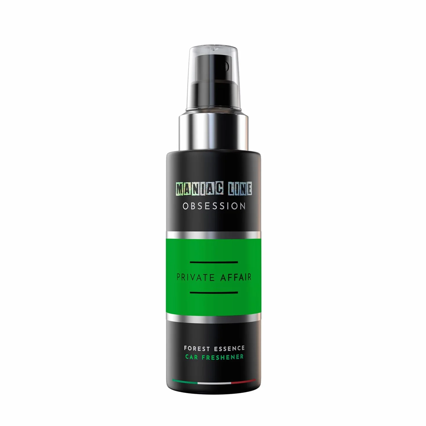 Maniac Obsession Private Affair Deodorante Spray Auto 150 ml Profumo Agrumato Aromatico Alta Intensità