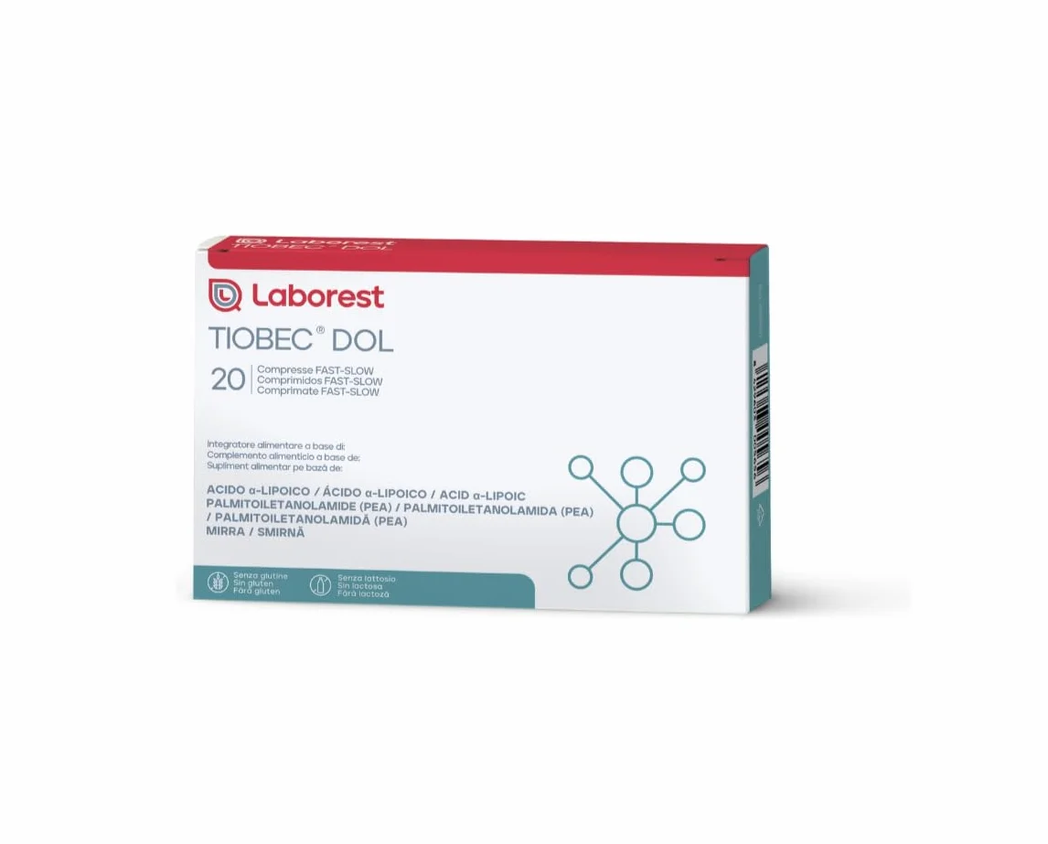 Tiobec Dol 20 compresse 1455mg