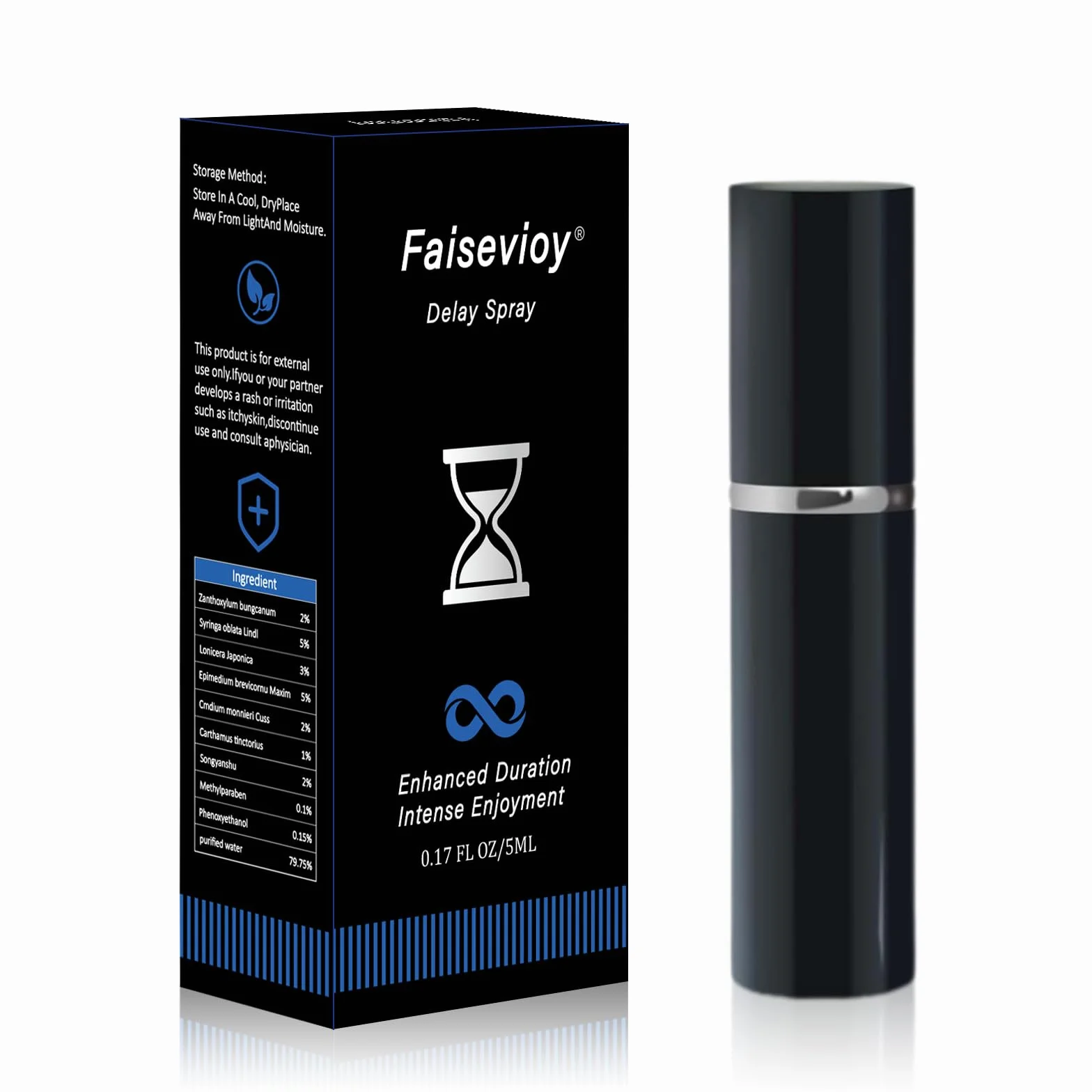Spray Ritardante per Uomo 5ML 0.17 FL OZ