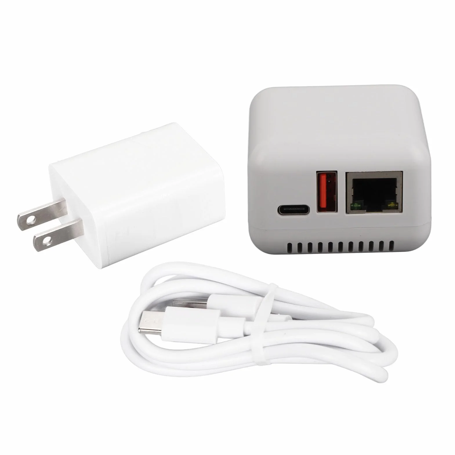 Server di Stampa Wireless, Server di Stampa di Rete USB 2.0, Server Azionario di Stampa LAN 5V, Server di Stampa Wireless per Android per 3.4 100-240V (Spina europea)