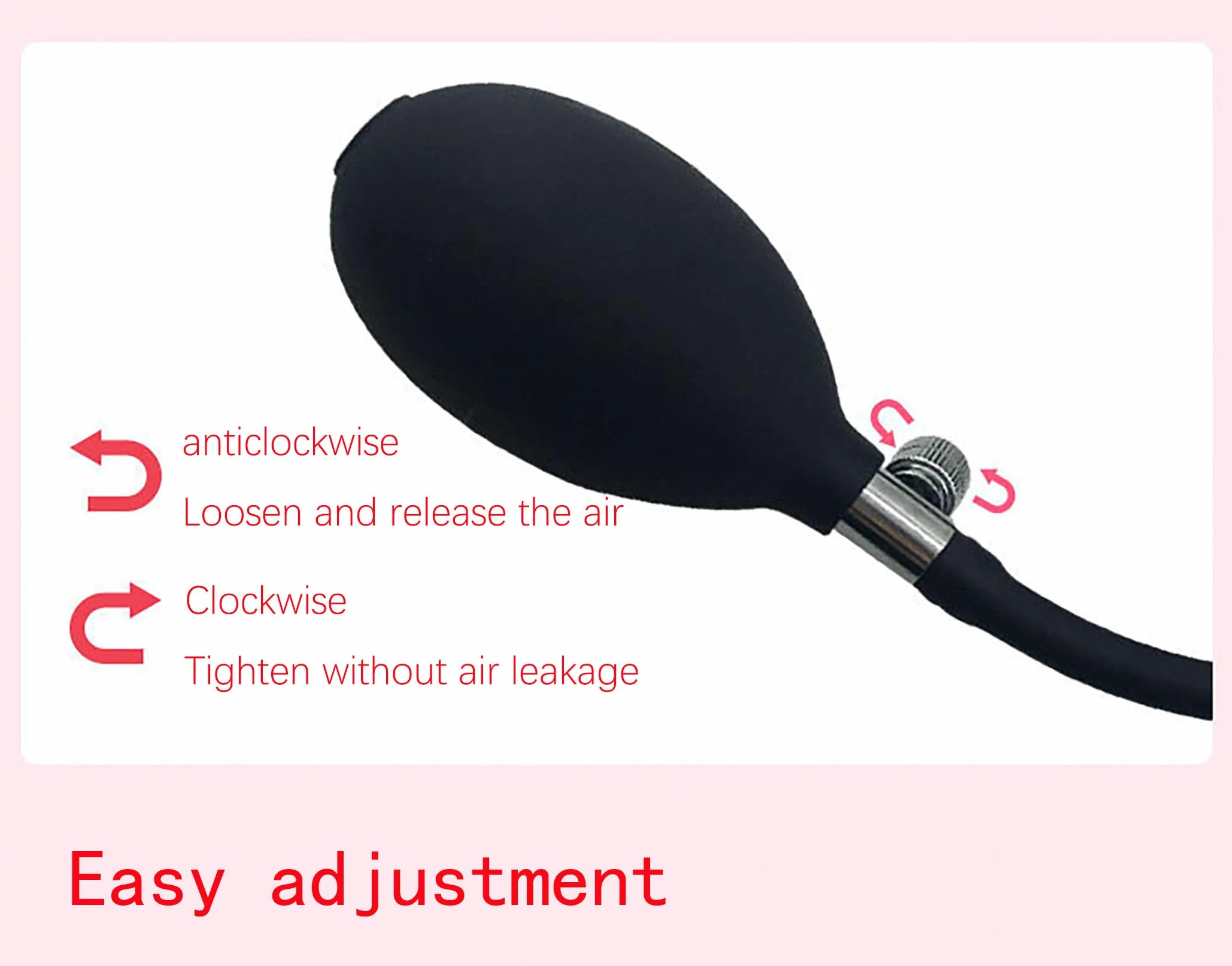 Ball Gag Sex Toys BDSM Kit Bondage Giochi Erotici Uomo Donna (Black)