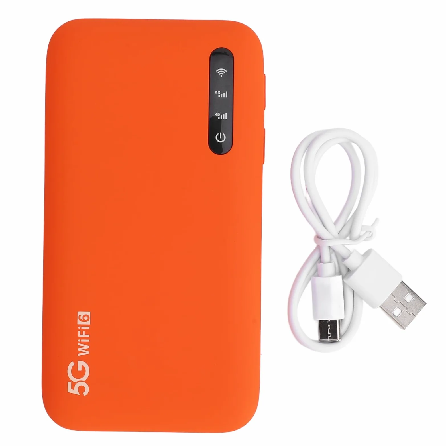 Hotspot Mobile 5G, Durata della Batteria 6100 MAh | Router portatile da viaggio, connettività dual band, grado di protezione IP67, supporta 16 dispositivi