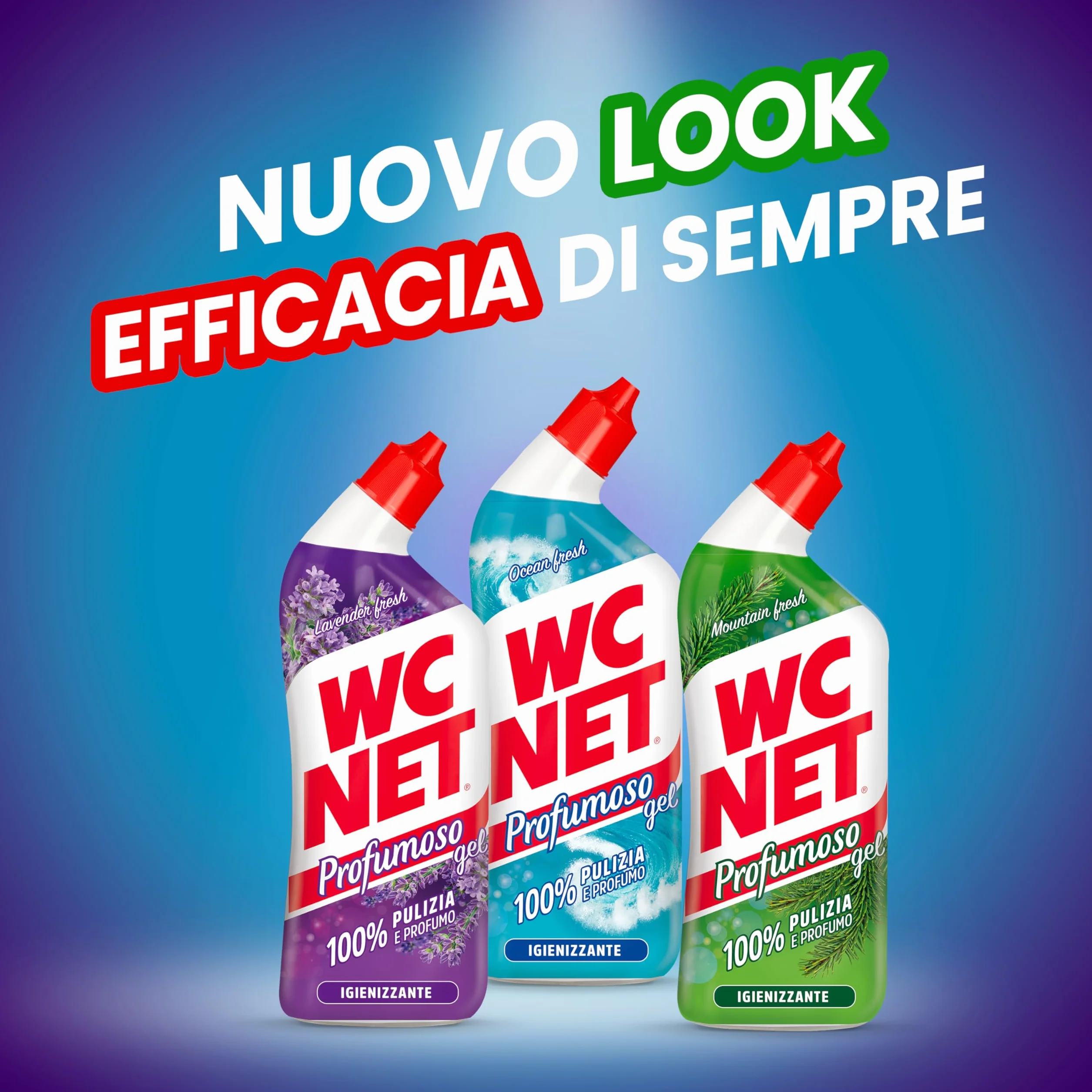 Wc Net Profumoso Gel Anticalcare Igienizzante WC Tripacco 3x700 ml