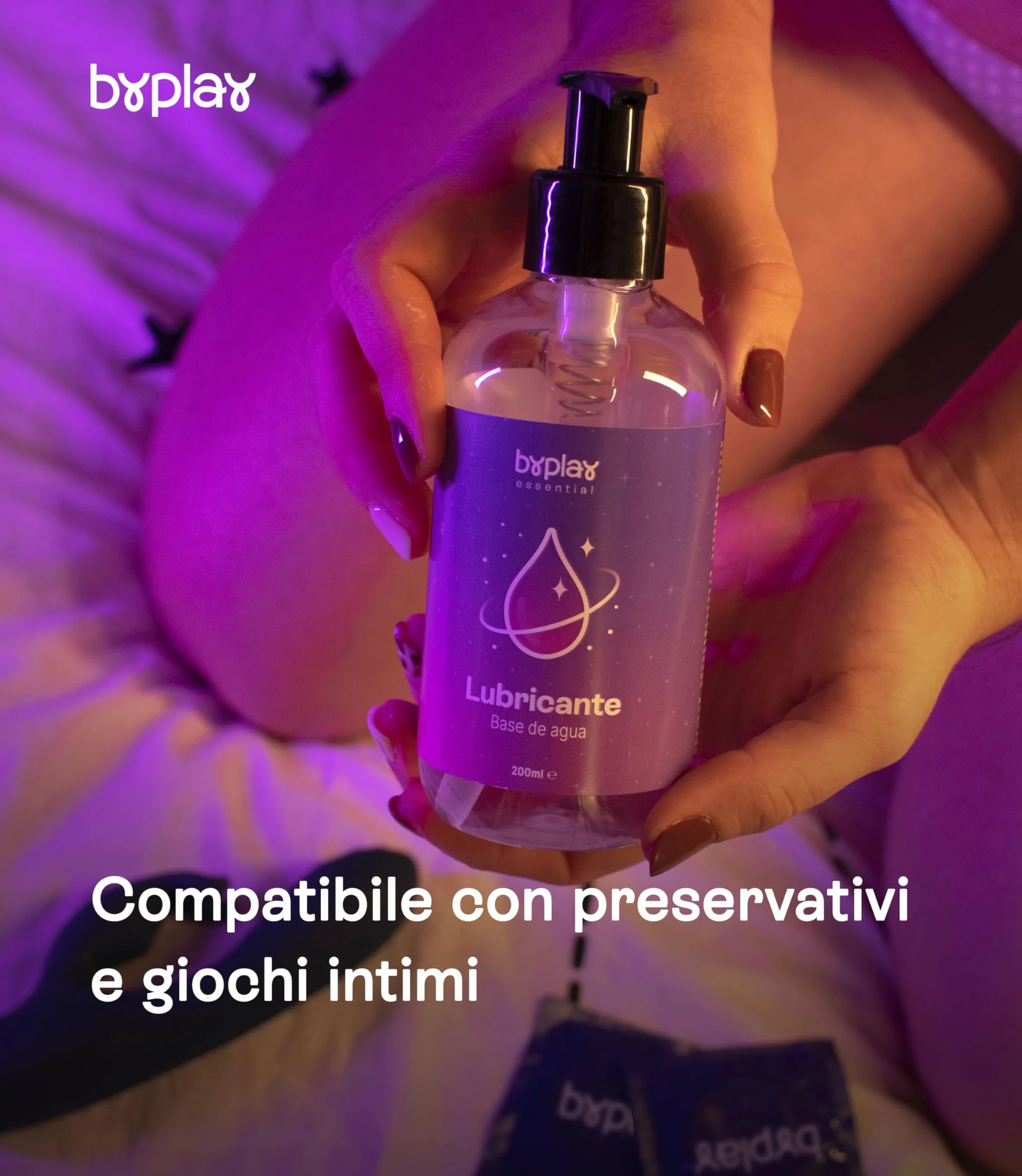 Lubrificante Sessuale Intimo All’Acqua Gel 200ml Ipoallergenico Senza Parabeni e Silicone