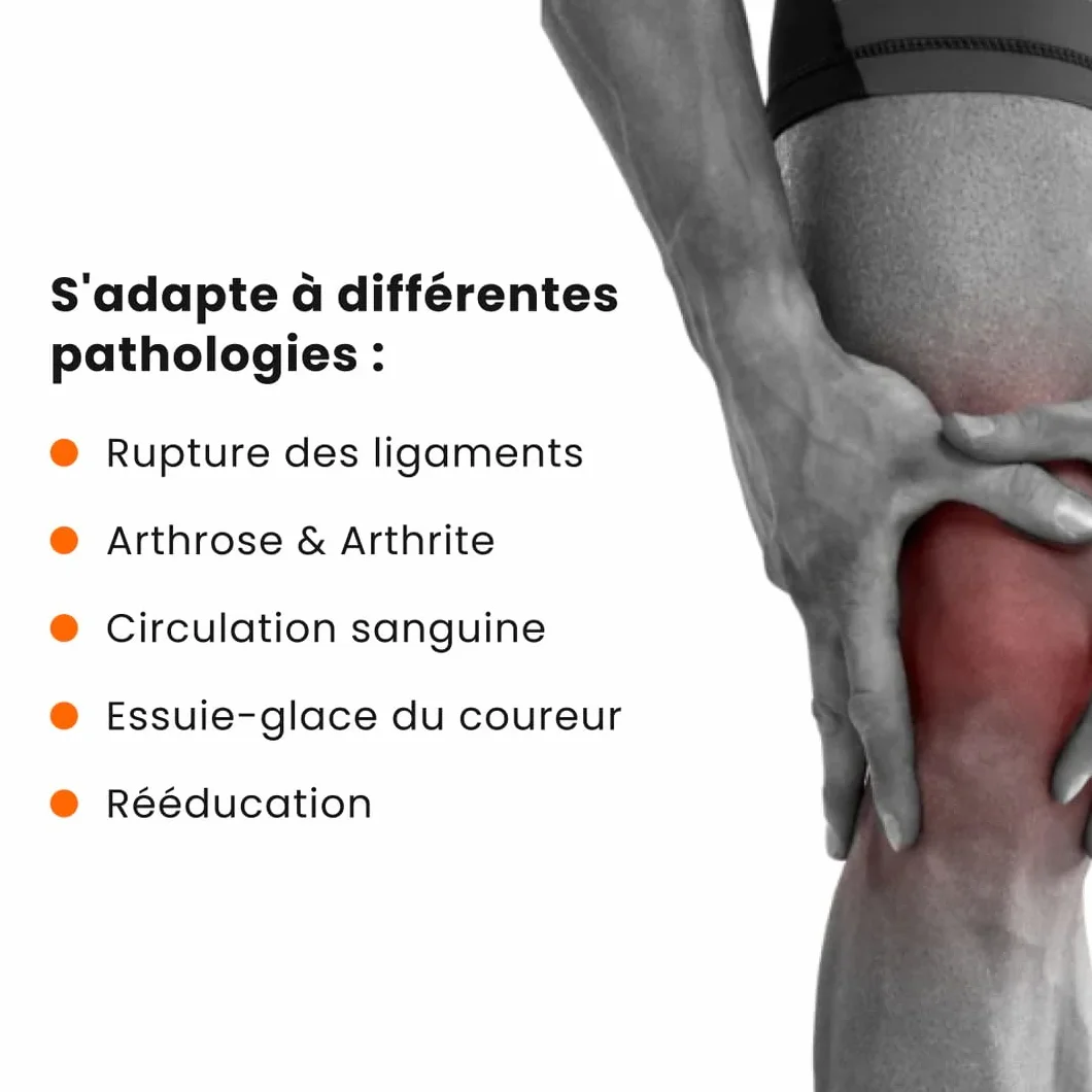 Flytex Gambali a Compressione Ginocchio Sollievo Dolore Osteoartrite Corsa Trekking Ciclismo