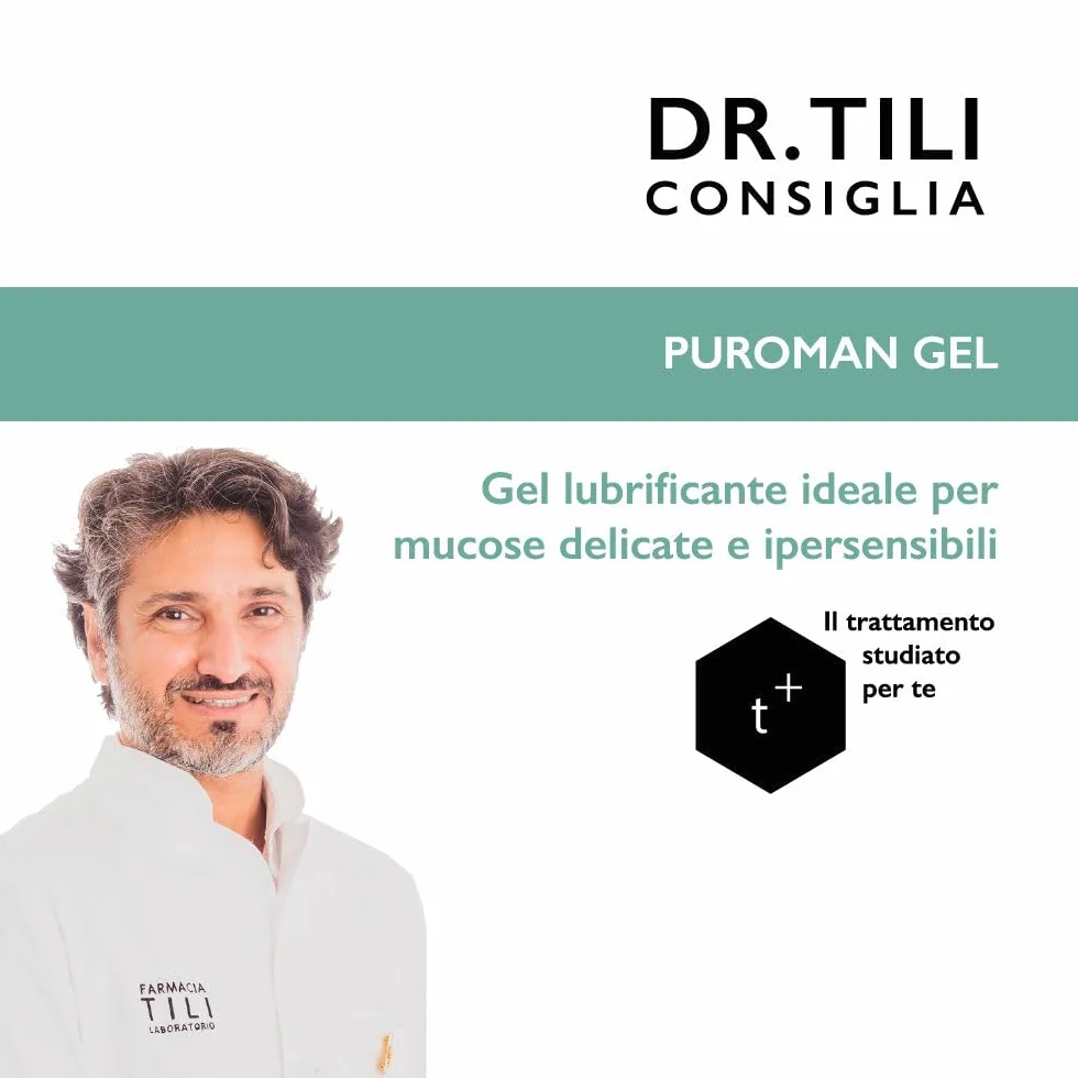 Dr.Tili Puroman gel lubrificante intimo D-mannosio 100 ml (2 x 50 ml)