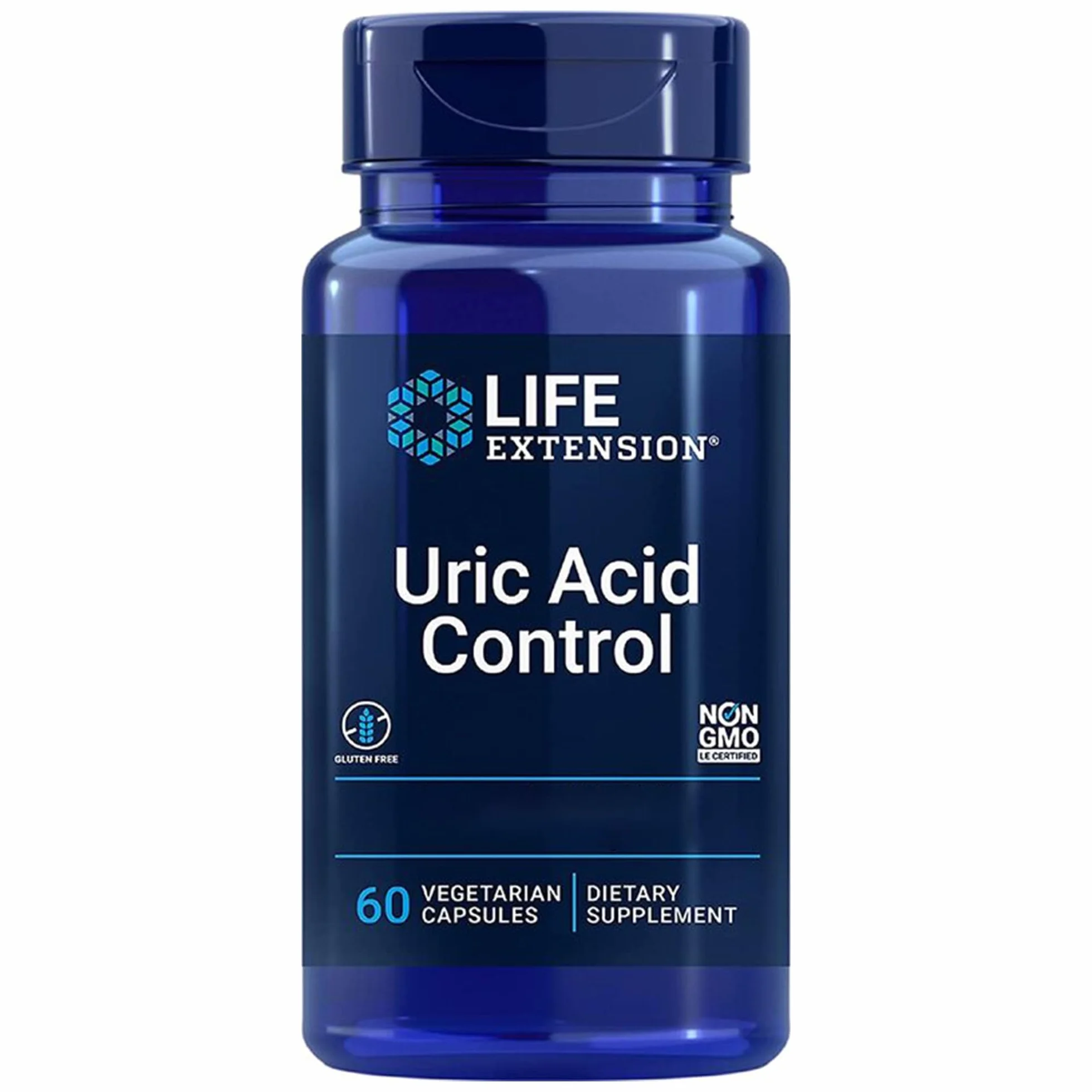 Life Extension Uric Acid Control, Terminalia Bellirica 500mg, 60 Capsule Vegane