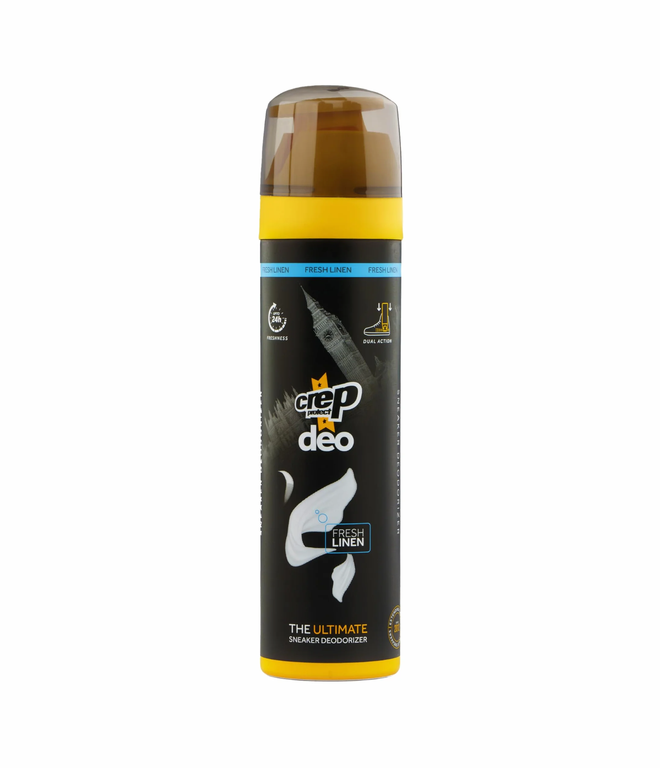 Crep Protect Shoe Deodorizer Spray 24-Hour Odor Protection Residue-Free Formula 150ml
