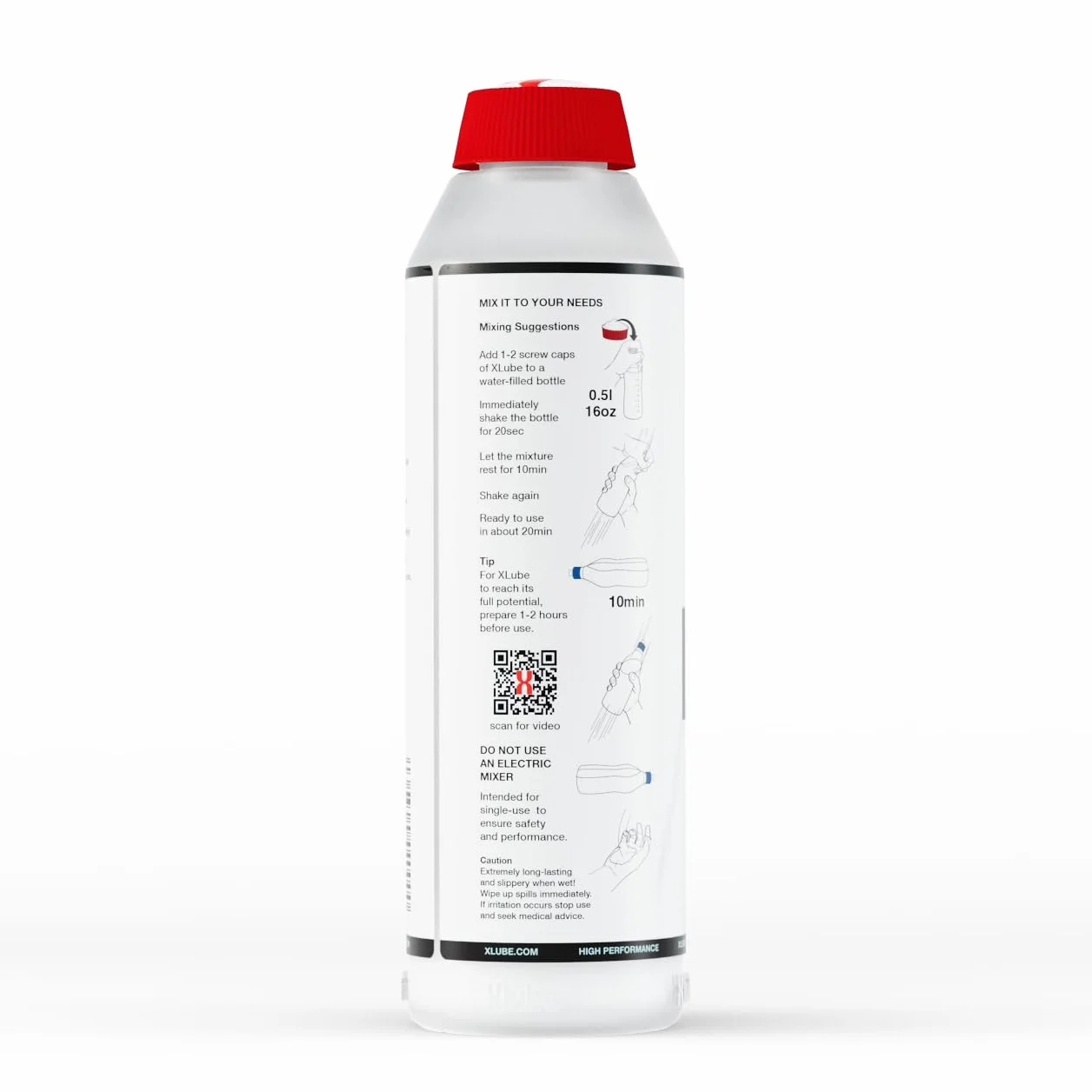 XLube Lubrificante in polvere a base d'acqua a lunga durata