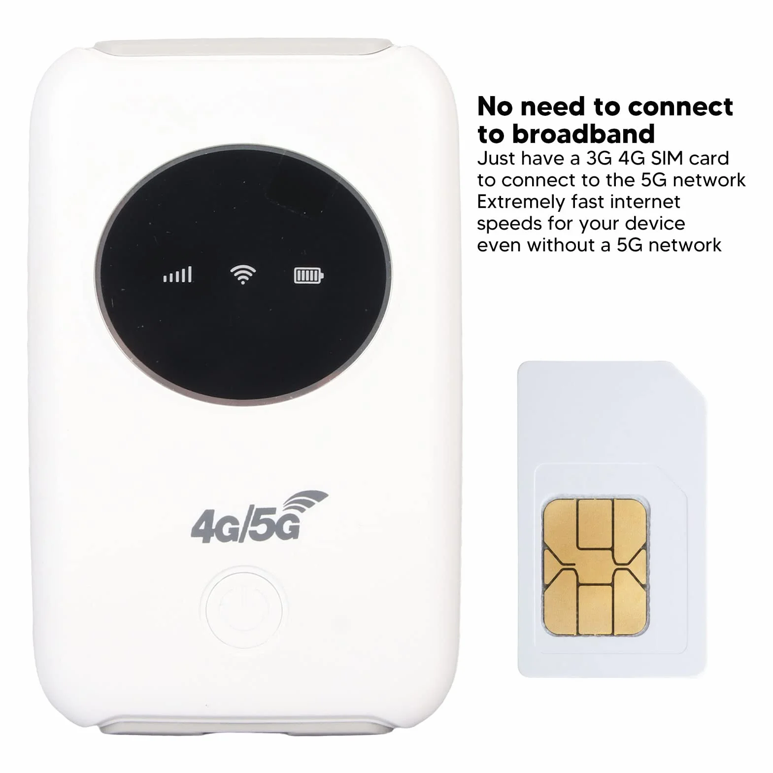 Hotspot Mobile 4G LTE 300Mbps WiFi Modem USB Sbloccato 5G ad Alta Velocità Router Portatile Senza Fili per Viaggi
